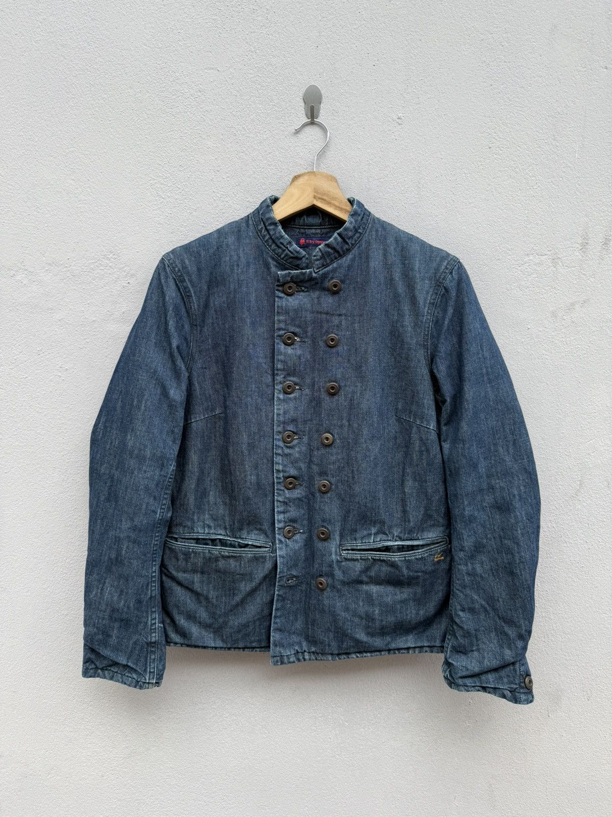 45rpm 💥ARCHIVED💥 R by 45RPM Double Button Blanket Indigo Jacket Size US M / EU 48-50 / 2 - 1 Thumbnail