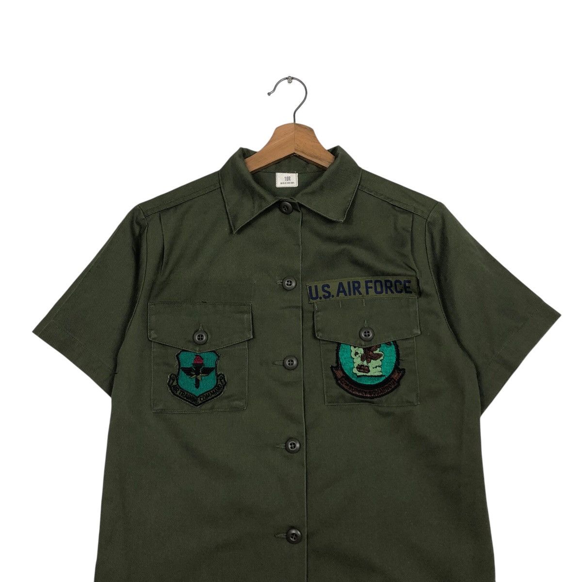 Vintage 📌Vintage OG-507 Shirt Jacket Military US Air Force Size US M / EU 48-50 / 2 - 4 Thumbnail