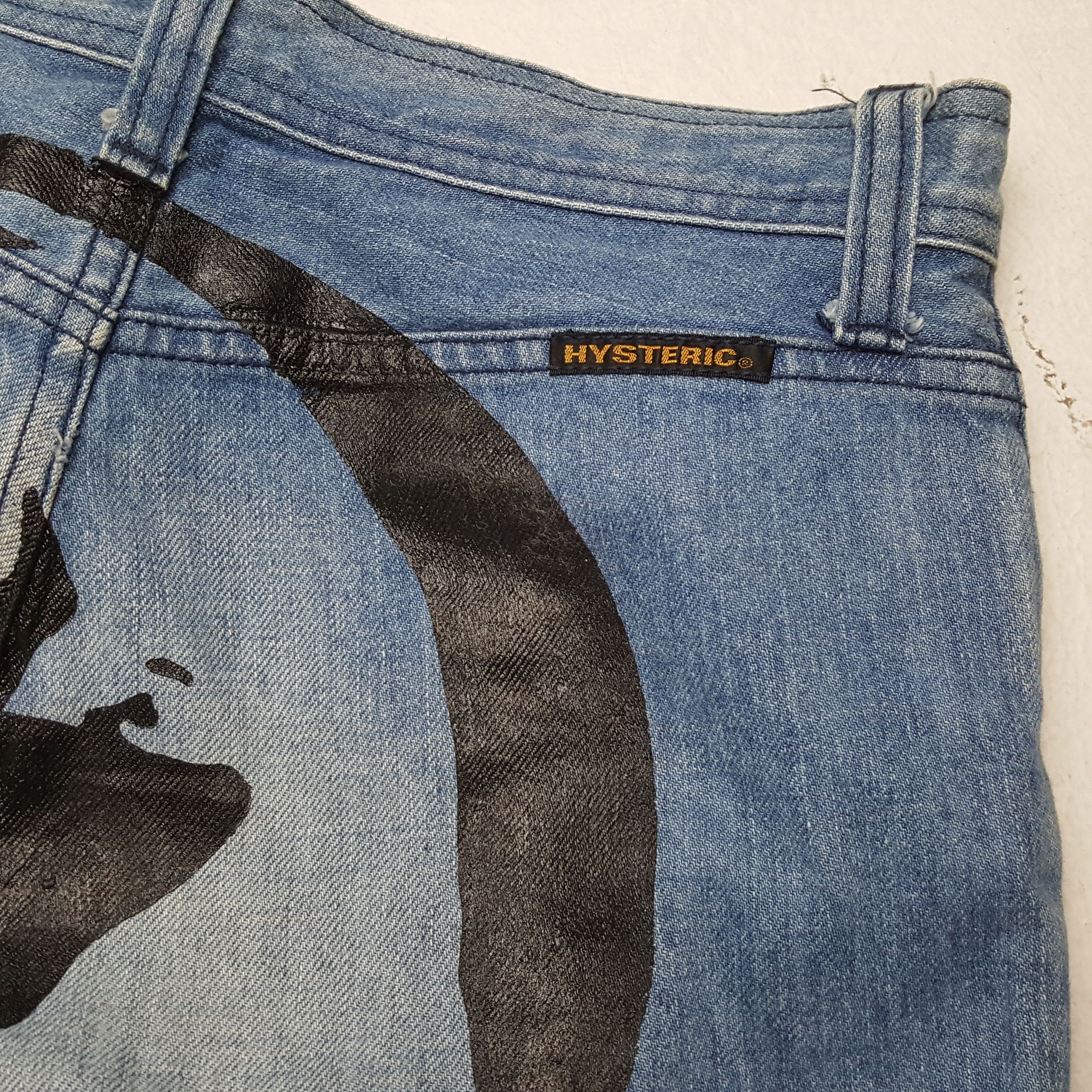 Hysteric Glamour × Japanese Brand × Vintage Vintage HYSTERIC GLAMOUR Japanese Fashion Brand Bootcut Jean Size 27" / US 4 / IT 40 - 14 Thumbnail