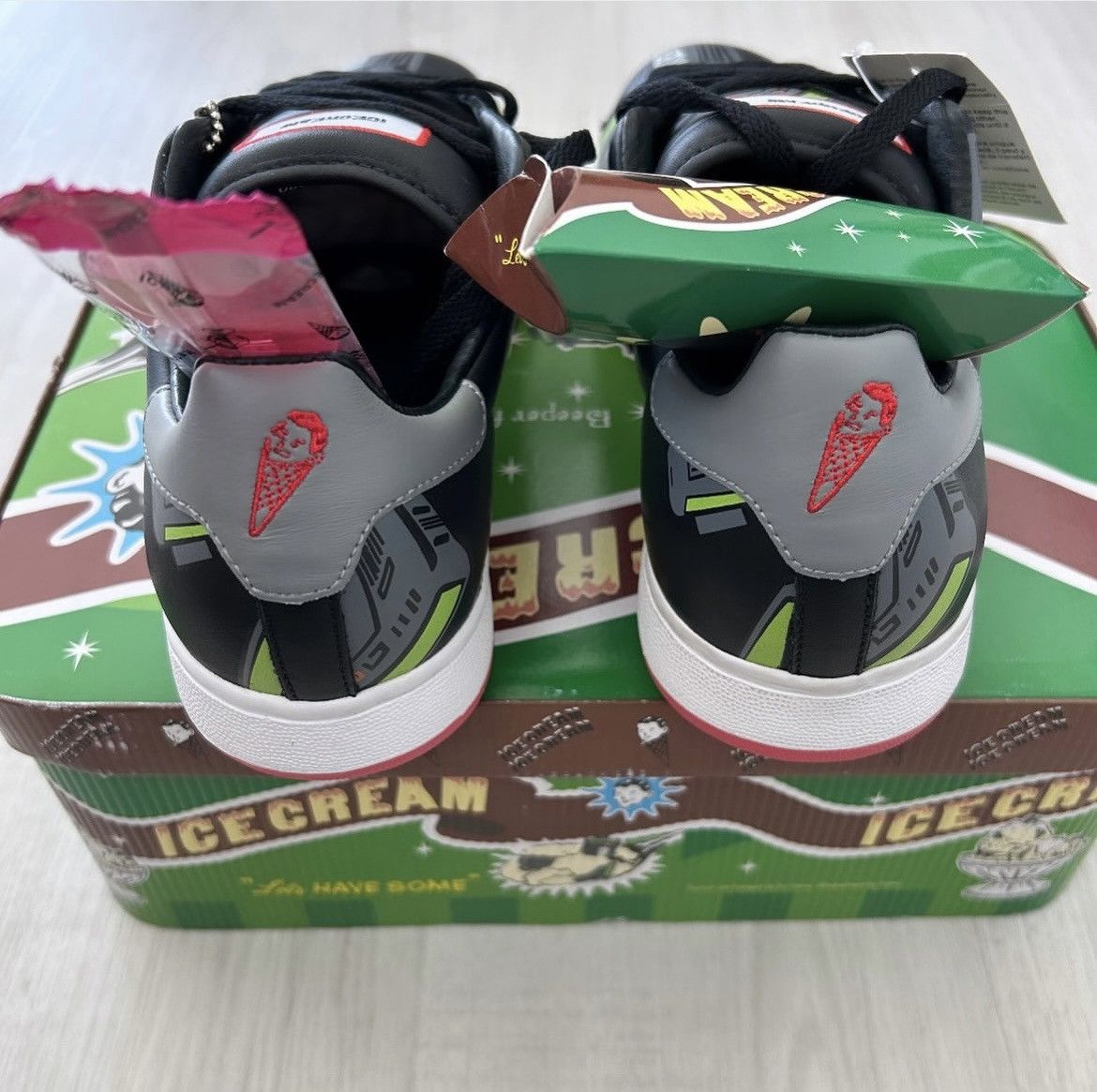 Icecream × Reebok VERY RARE OG REEBOK X BBC/ICE CREAM BOUTIQUE SNEAKER Size US 9 / EU 42 - 4 Thumbnail