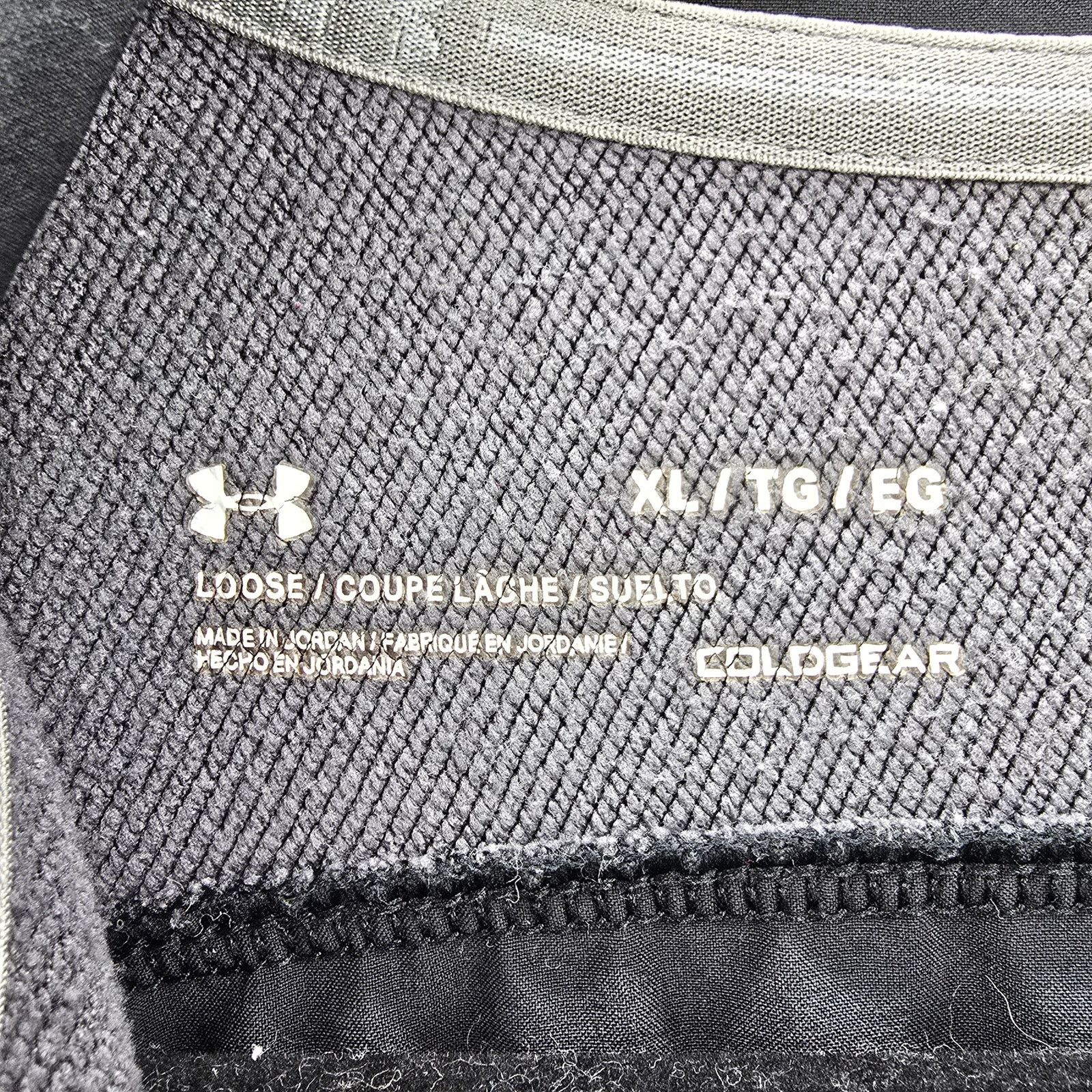 Under Armour Under Armour Gray Black Half Zip Jacket Extra Large Mens XL Size US XL / EU 56 / 4 - 4 Thumbnail
