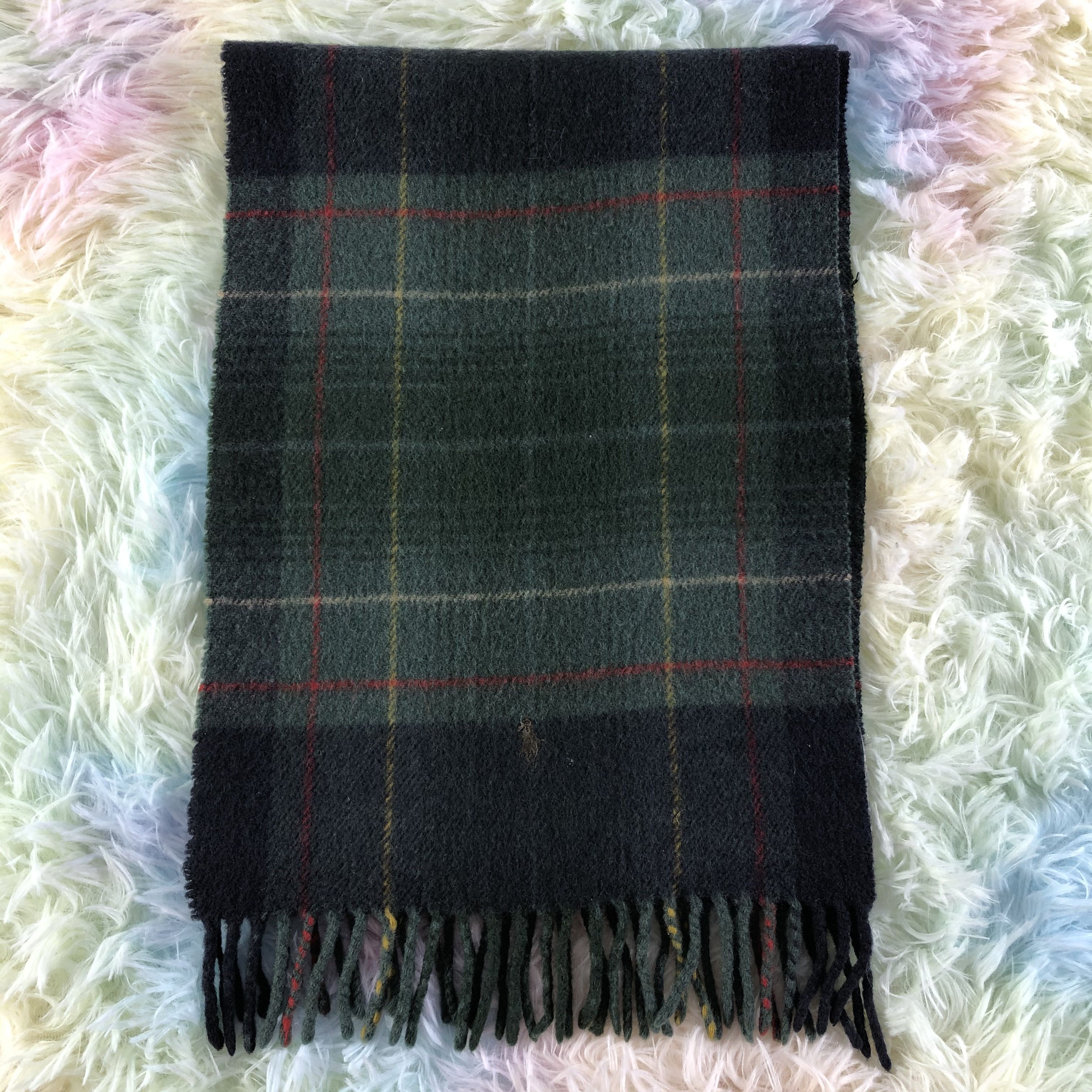 Ralph Lauren × Vintage Ralph Lauren Scarf / Muffler / Neckwear - KM30 Size ONE SIZE - 2 Thumbnail