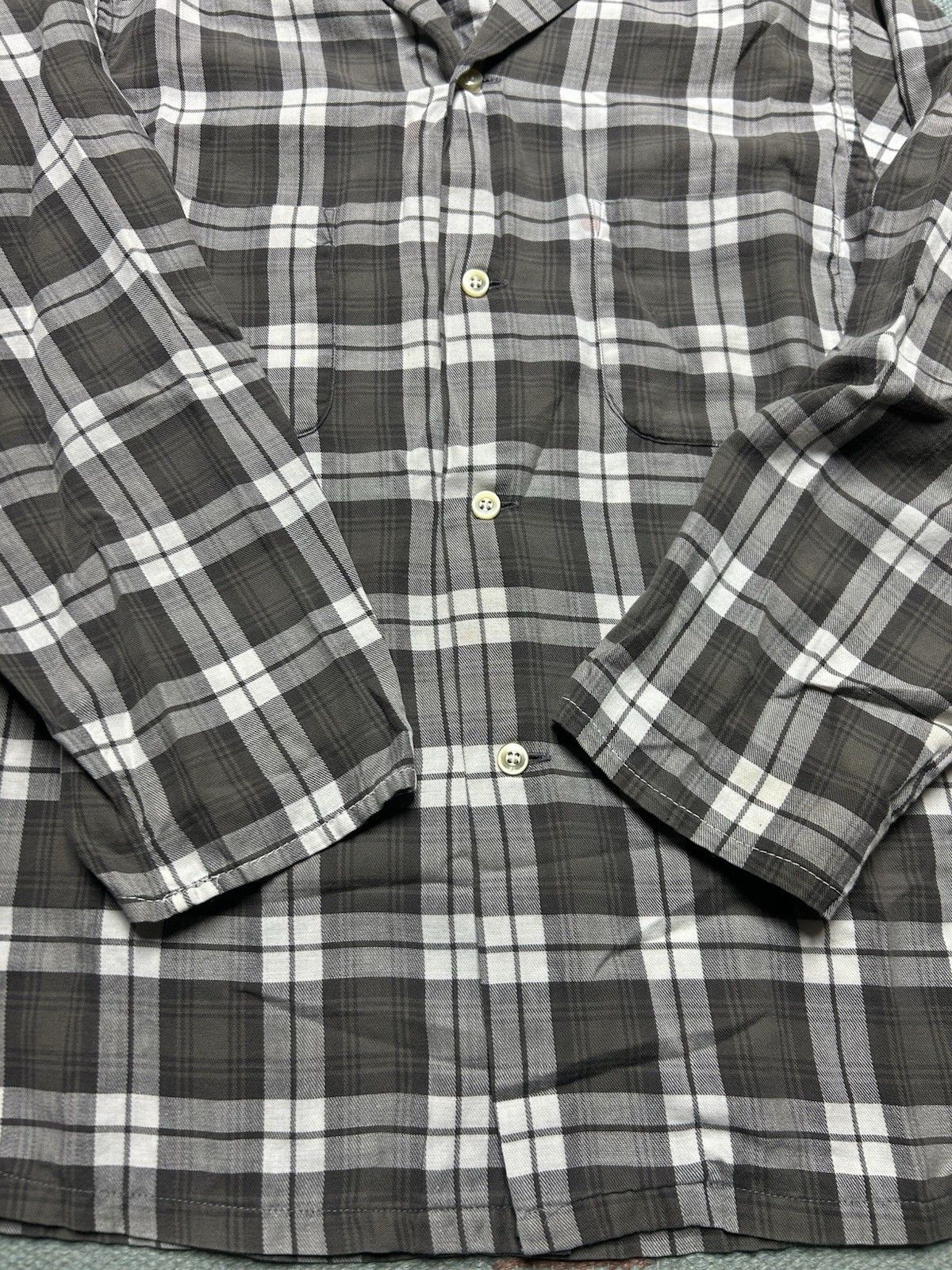 Vintage Vtg 1950s loop collar shirt Towncraft black whit rayon small Size US S / EU 44-46 / 1 - 2 Thumbnail