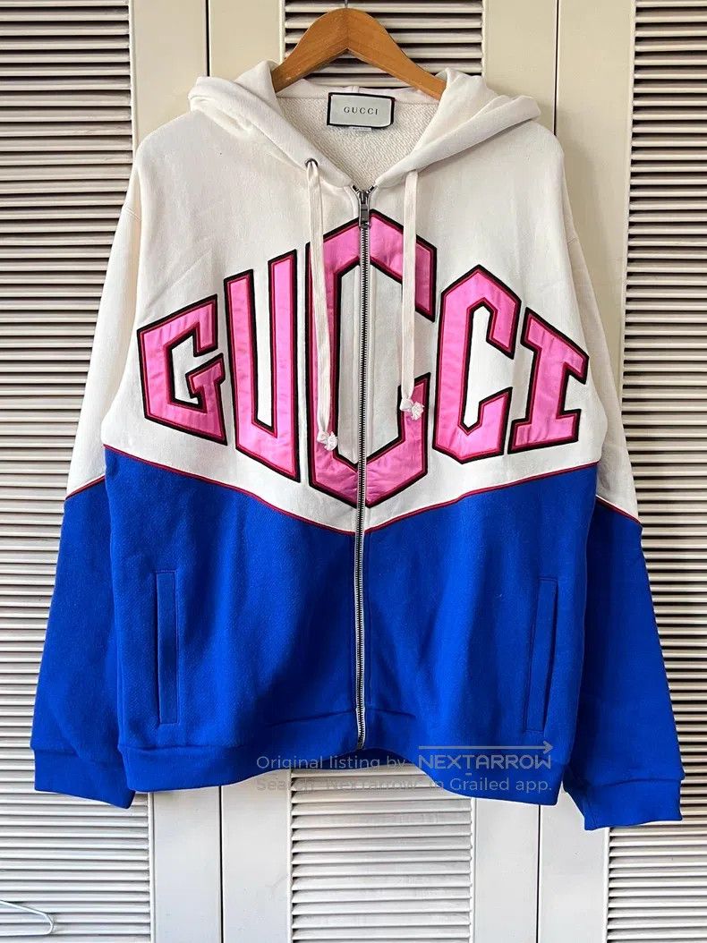 Gucci Gucci Large logo hooded jacket Size US M / EU 48-50 / 2 - 1 Thumbnail