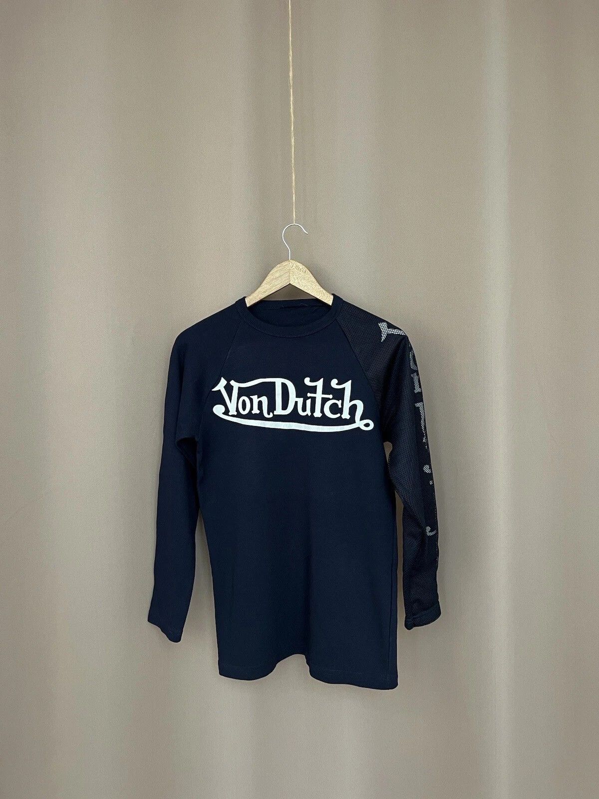 Von Dutch Von Dutch Big Logo Long Sleeve Mens Size S/M Vintage Size US S / EU 44-46 / 1 - 1 Thumbnail