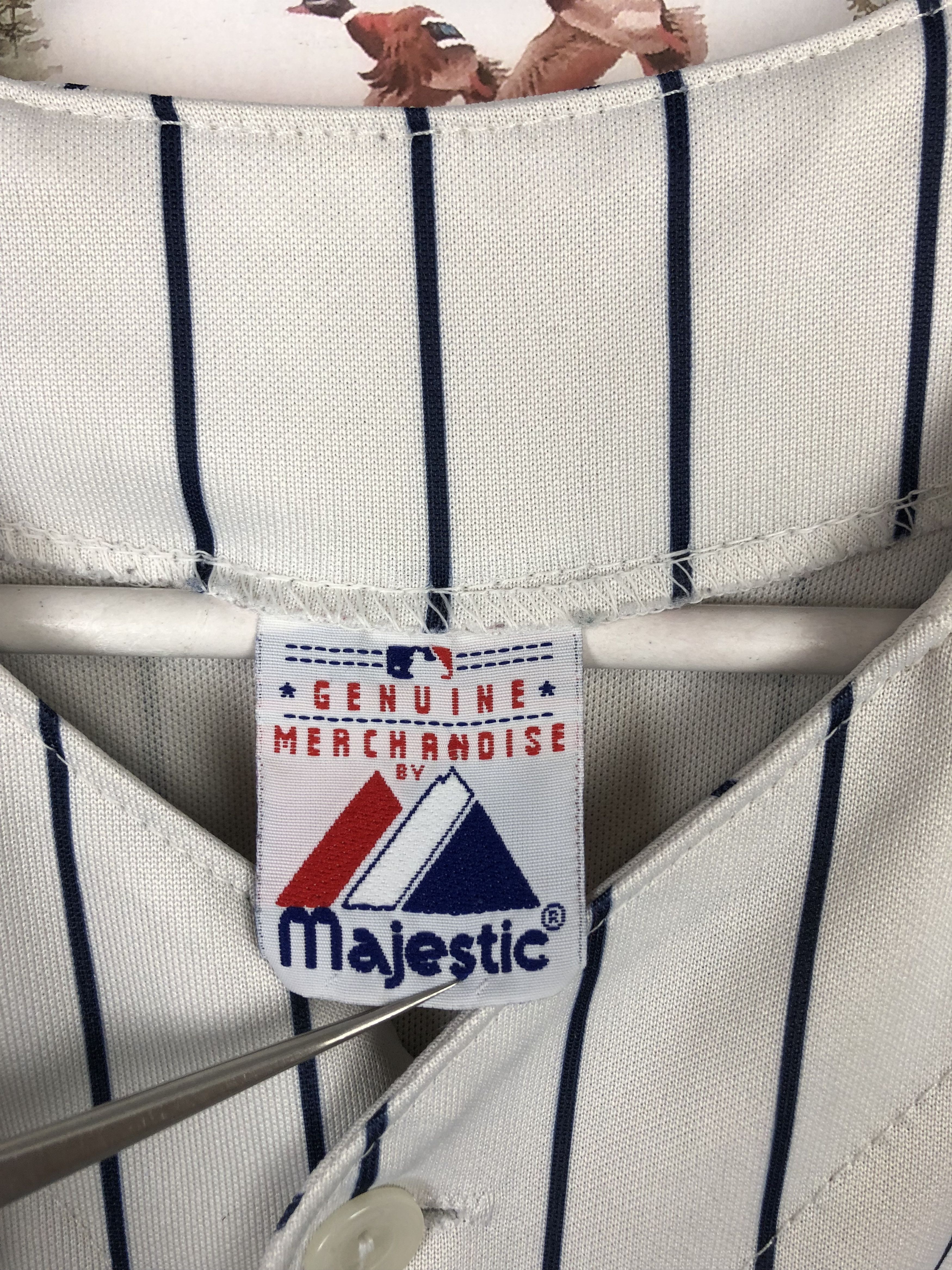 Majestic Vintage 90's Majestic New York Yankees Wang Jersey MLB Shirt Size US XL / EU 56 / 4 - 9 Thumbnail