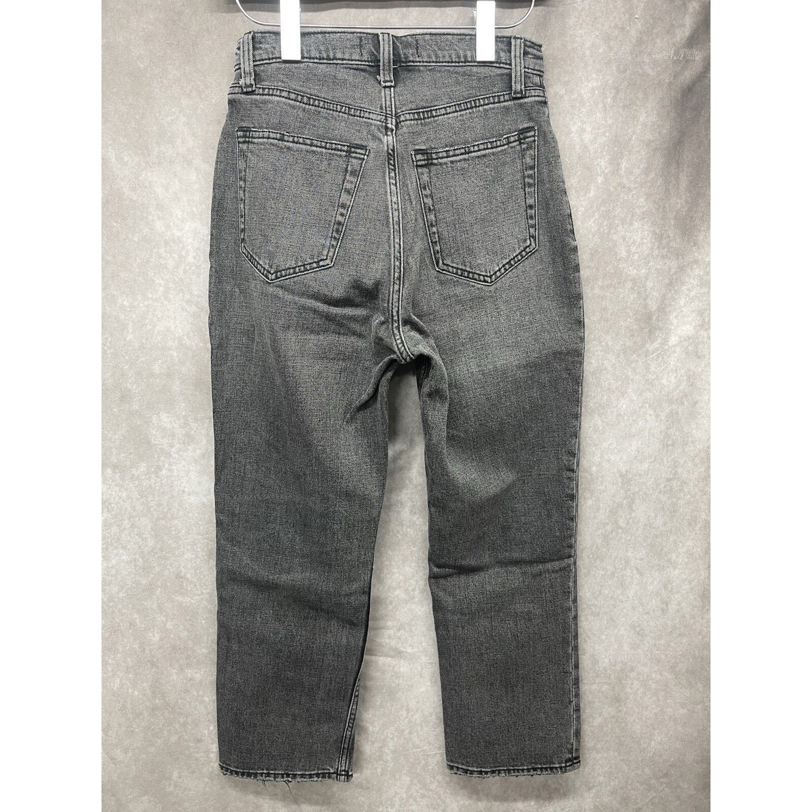 Abercrombie & Fitch Abercrombie & Fitch Curve Love The Ankle Straight Ultra High Size 26" / US 2 / IT 38 - 9 Thumbnail