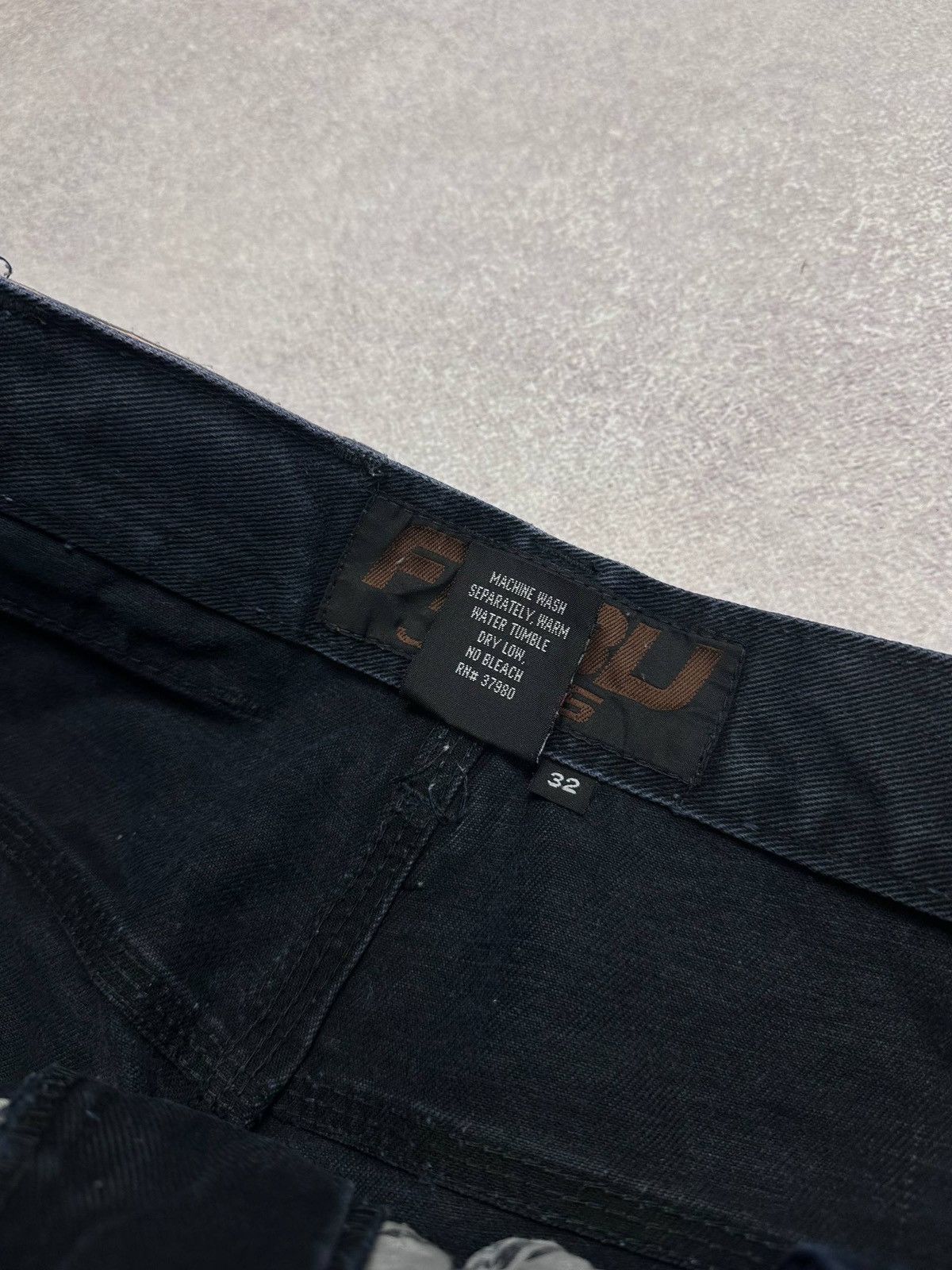 Fubu Vintage Fubu JNCO Style Rap Baggy Jeans Y2K 32 Size US 32 / EU 48 - 8 Thumbnail