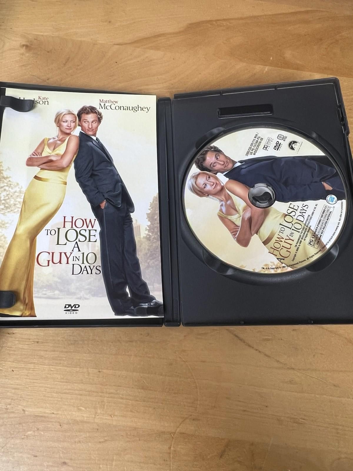 Other How to Lose a Guy in 10 Days DVD, 2003 Kate Hudson, Matthew Size ONE SIZE - 5 Thumbnail