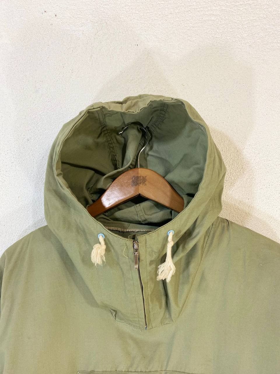 Japanese Brand vintage cotton hoody jacket single pocket cat eye button Size US XL / EU 56 / 4 - 2 Thumbnail