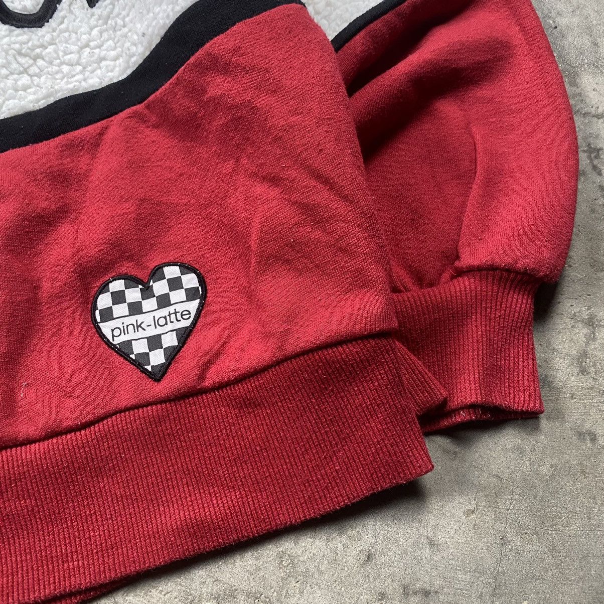 Japanese Brand × Kangol Kangol x Pink Latte Sherpa Boxy Crewneck Size S / US 4 / IT 40 - 2 Thumbnail