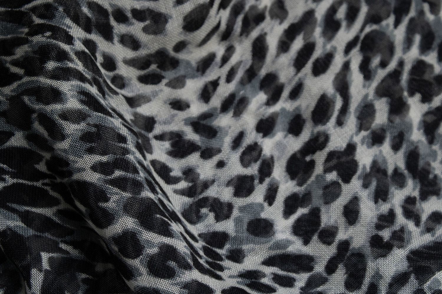 Saint Laurent Paris Saint Laurent, leopard printed square scarf Size ONE SIZE - 4 Thumbnail