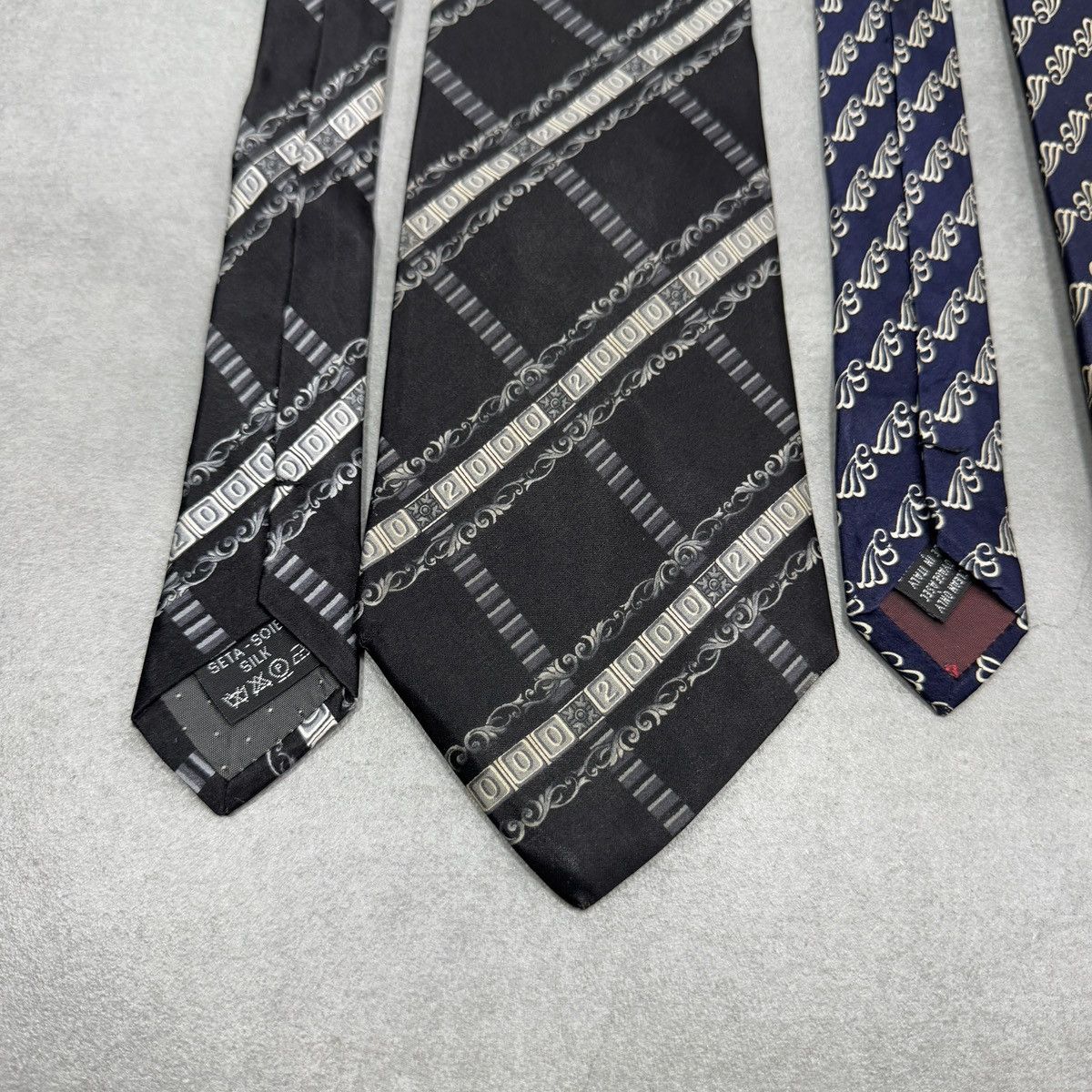 Versace × Vintage Vintage Gianni Versace Silk Ties x5 Size ONE SIZE - 6 Thumbnail