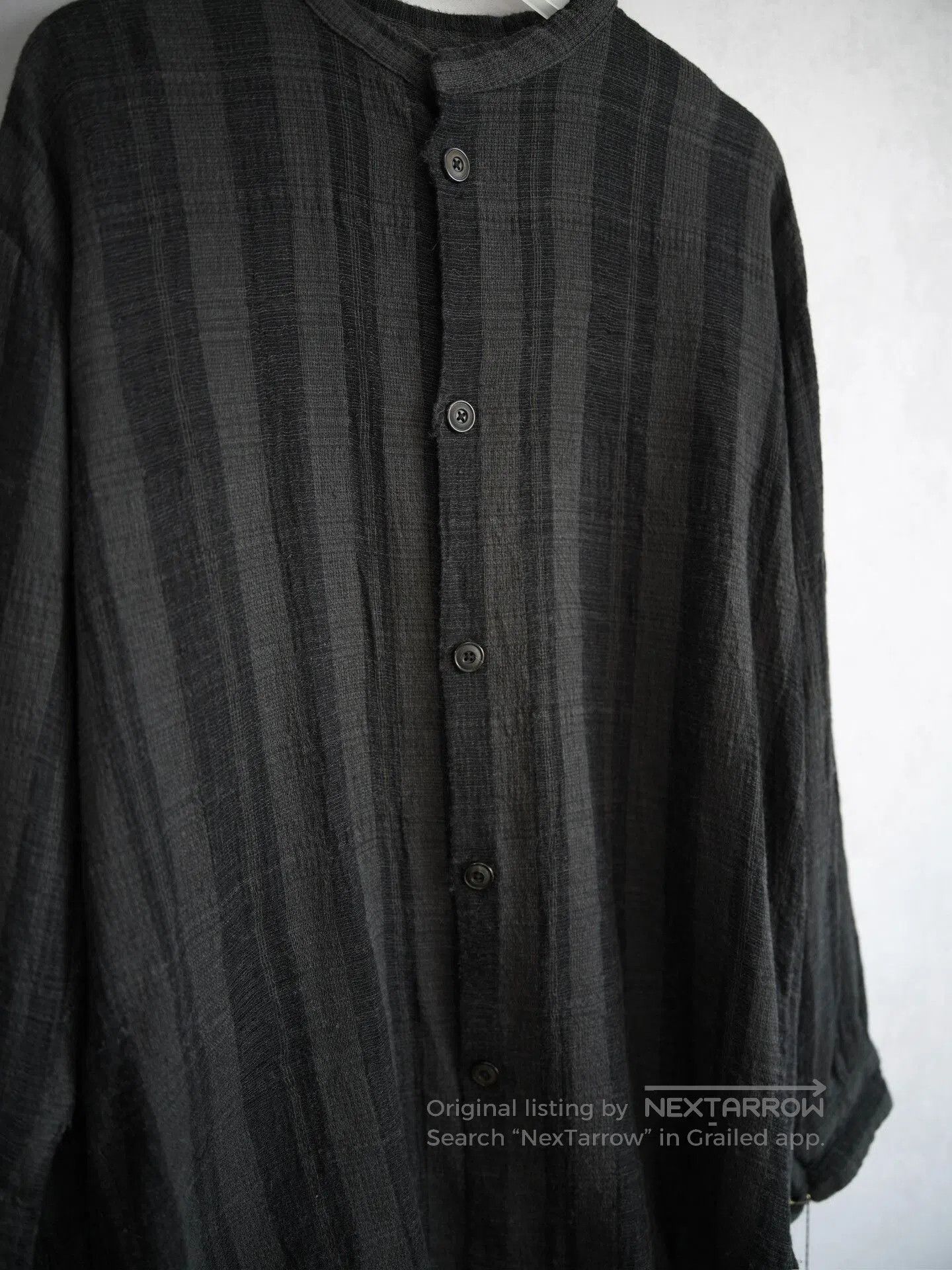 Geoffrey b.small 20SS Check Double-Layer Shirt.