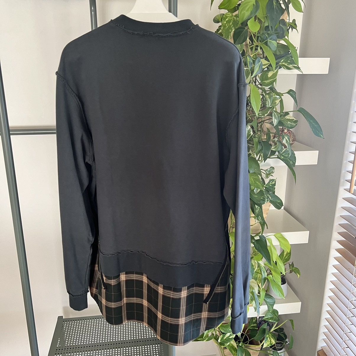 Undercover Check Detail Crew Sweat Size US XL / EU 56 / 4 - 6 Thumbnail