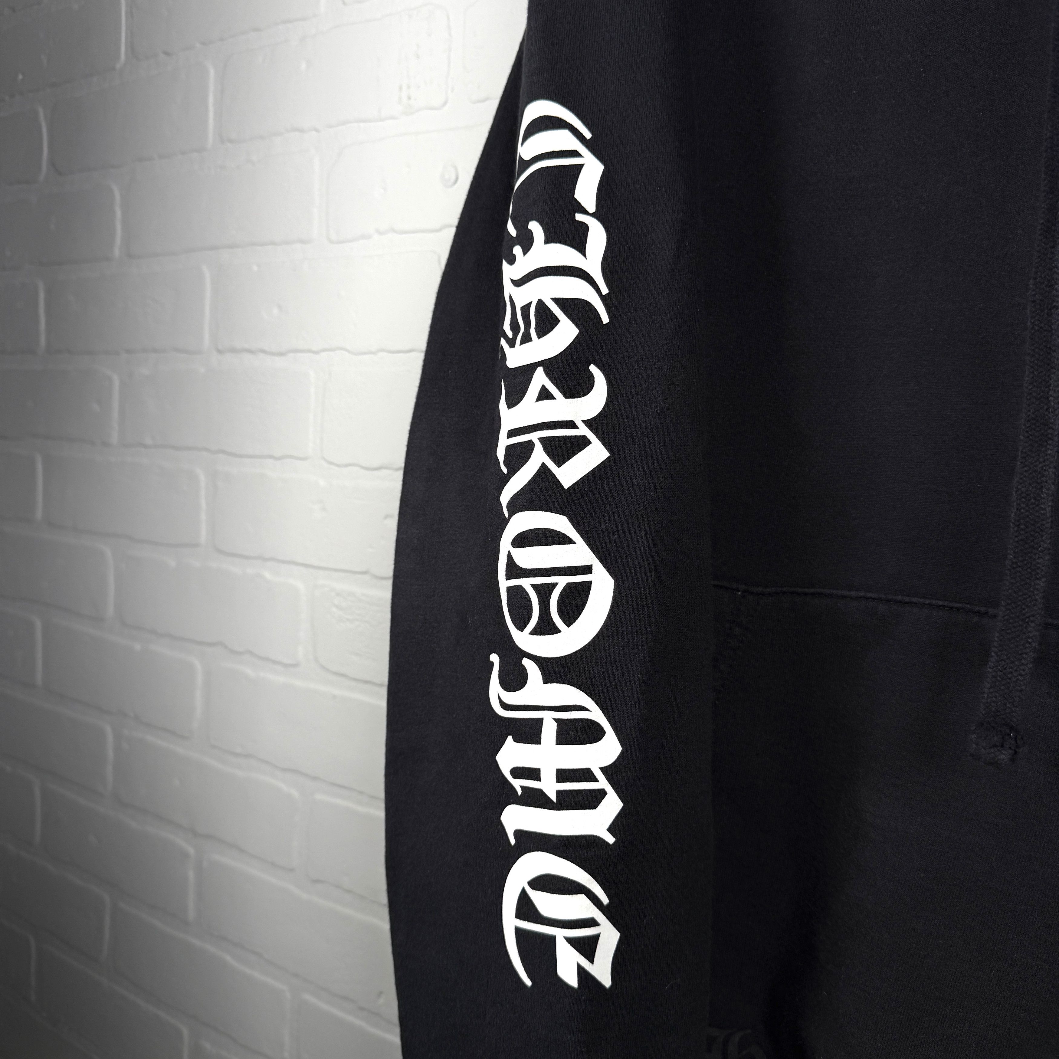 Chrome Hearts Chrome Hearts Tire Track Cemetery Cross Spine Hoodie Size US XL / EU 56 / 4 - 4 Thumbnail