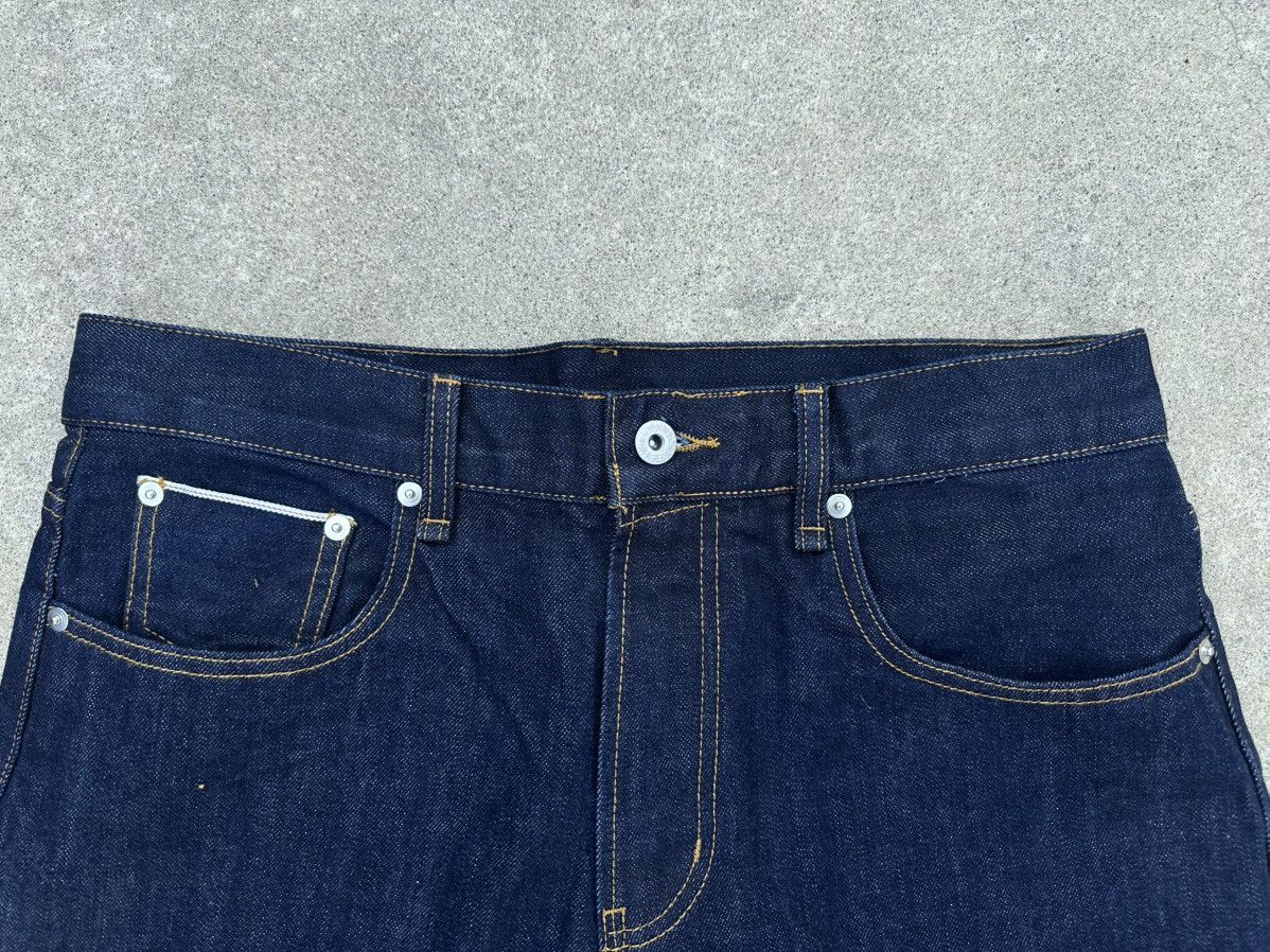 Japanese Brand Raw Baggy Selvedge Denim Size US 34 / EU 50 - 4 Thumbnail