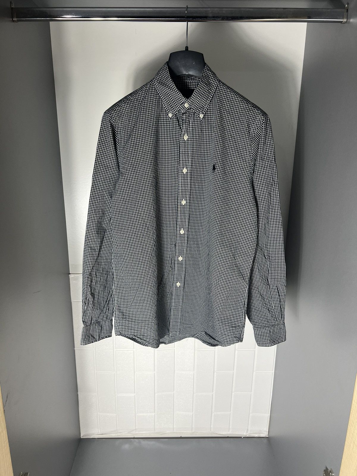 Polo Ralph Lauren × Vintage VERY RARE POLO RALPH LAUREN DESIGNER LONG SLEEVE SHIRT DELUX Size US S / EU 44-46 / 1 - 1 Thumbnail