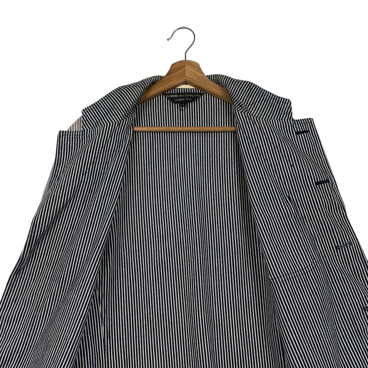 Comme des Garcons Homme Plus Comme Des Garcons Homme Plus Stripe Reverse Jacket Size US S / EU 44-46 / 1 - 12 Thumbnail