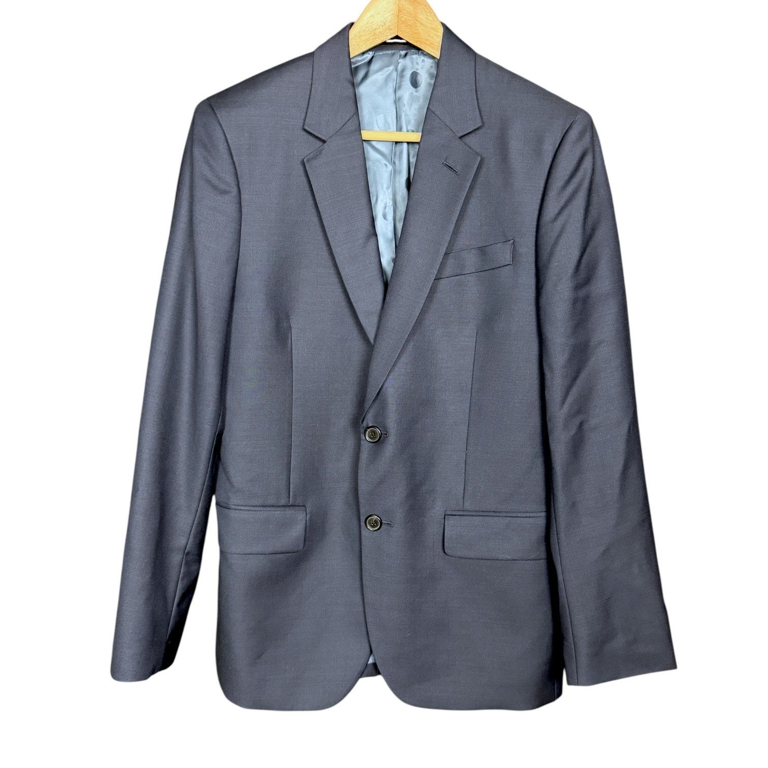 Paul Smith Paul Smith Soho Fit 100% Wool Blazer Jacket 36R Dark Blue Size 36R - 1 Thumbnail