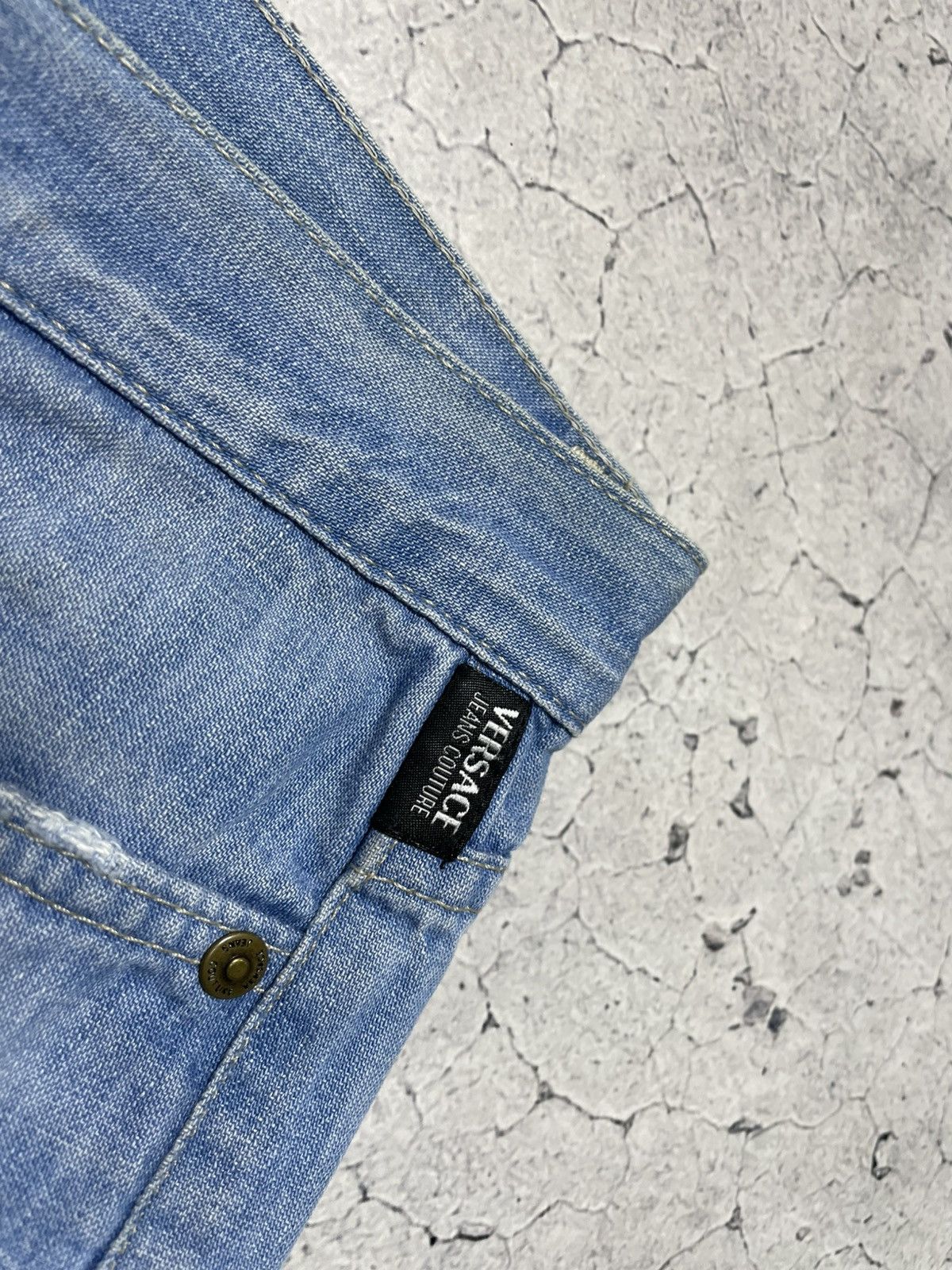 Versace Jeans Couture Women Vintage Luxury Jeans Versace Jeans Couture Rare Size 27" / US 4 / IT 40 - 8 Thumbnail