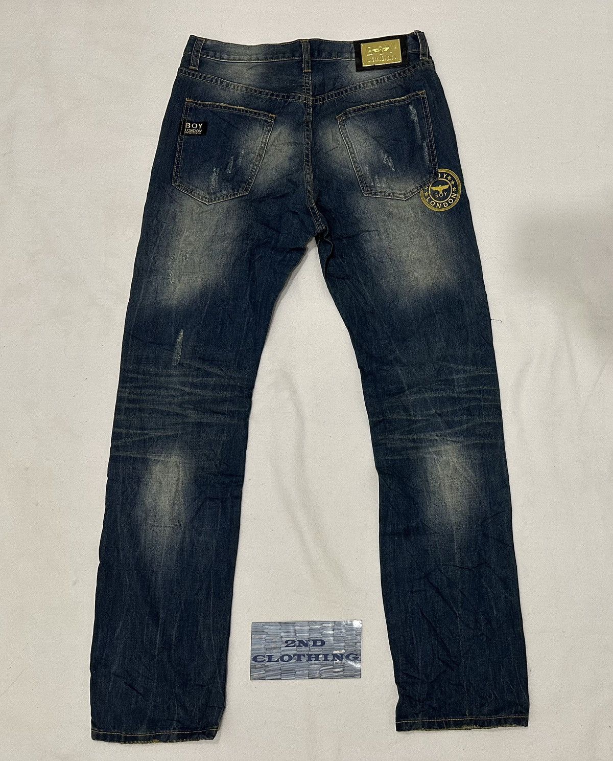 Boy London JEANS BOYLONDON DISTRESS Size US 32 / EU 48 - 2 Thumbnail