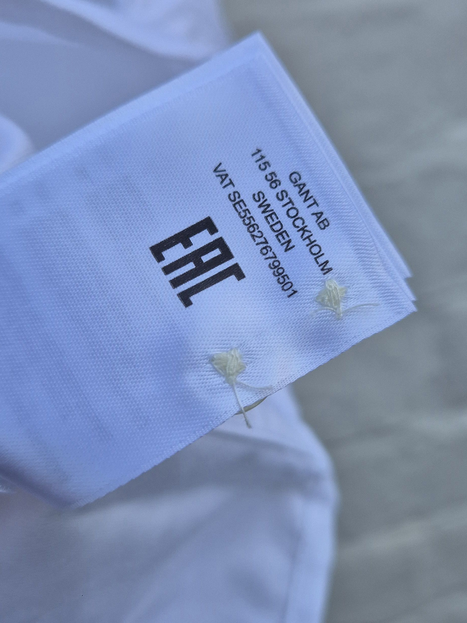 Gant Gant Size XXL Mens Oxford Shirt embroidered logo apr6 Size US L / EU 52-54 / 3 - 7 Thumbnail