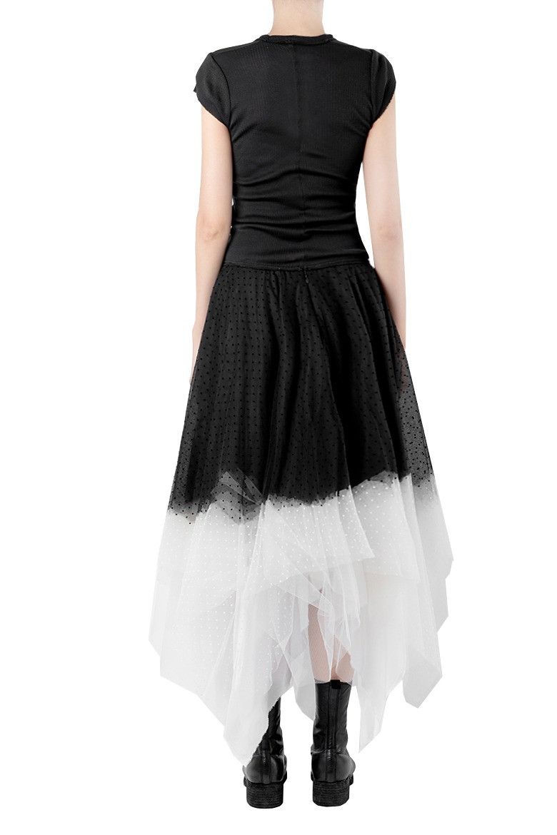 Marc Le Bihan Marc Le Bihan Black/White T-Shirt Dress Size S / US 4 / IT 40 - 2 Thumbnail