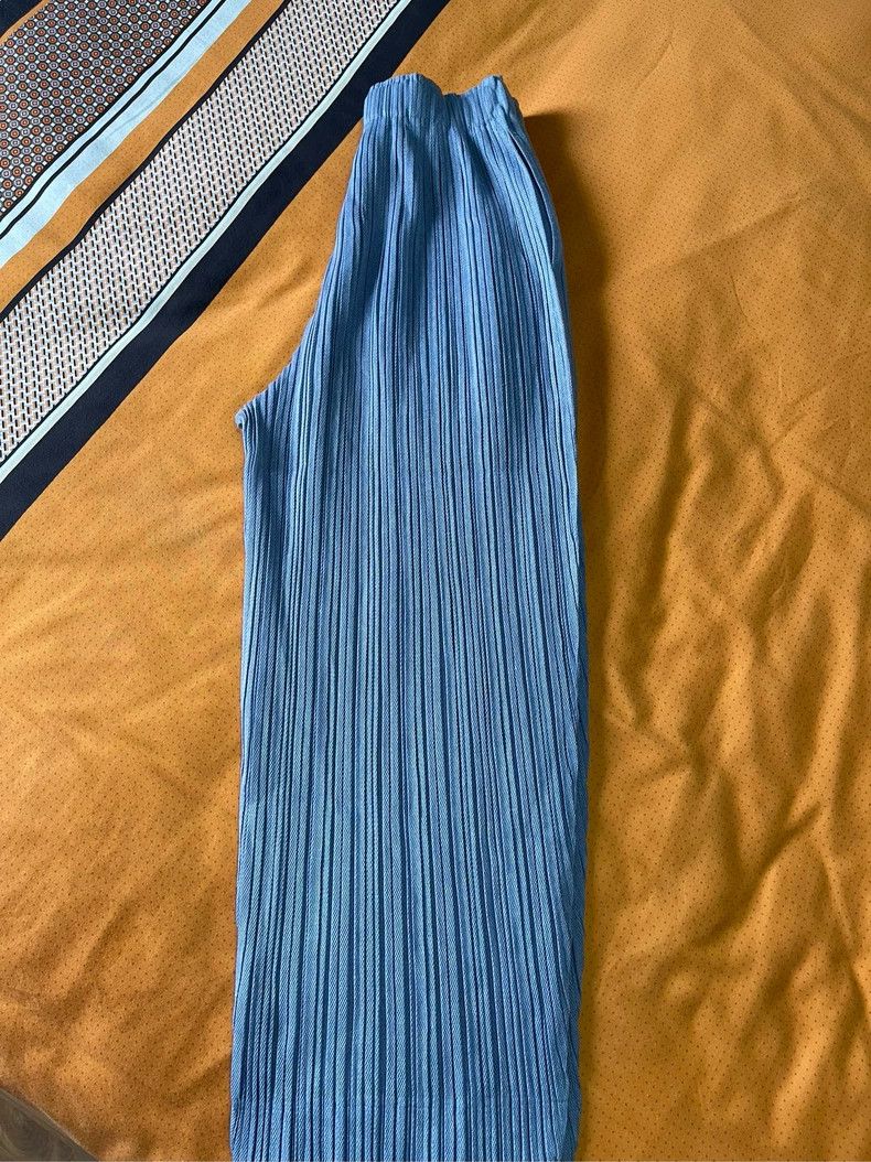 Issey Miyake Issey Miyake Haze blue pants Size 25" / US 0 / IT 36 - 2 Thumbnail