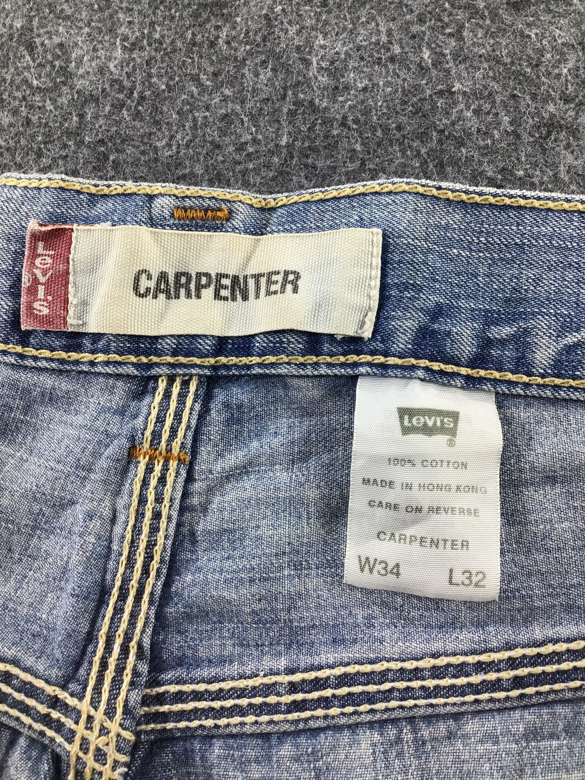 Levi's Vintage Levis Carpenter Jeans-JM420 Size US 37 - 10 Thumbnail