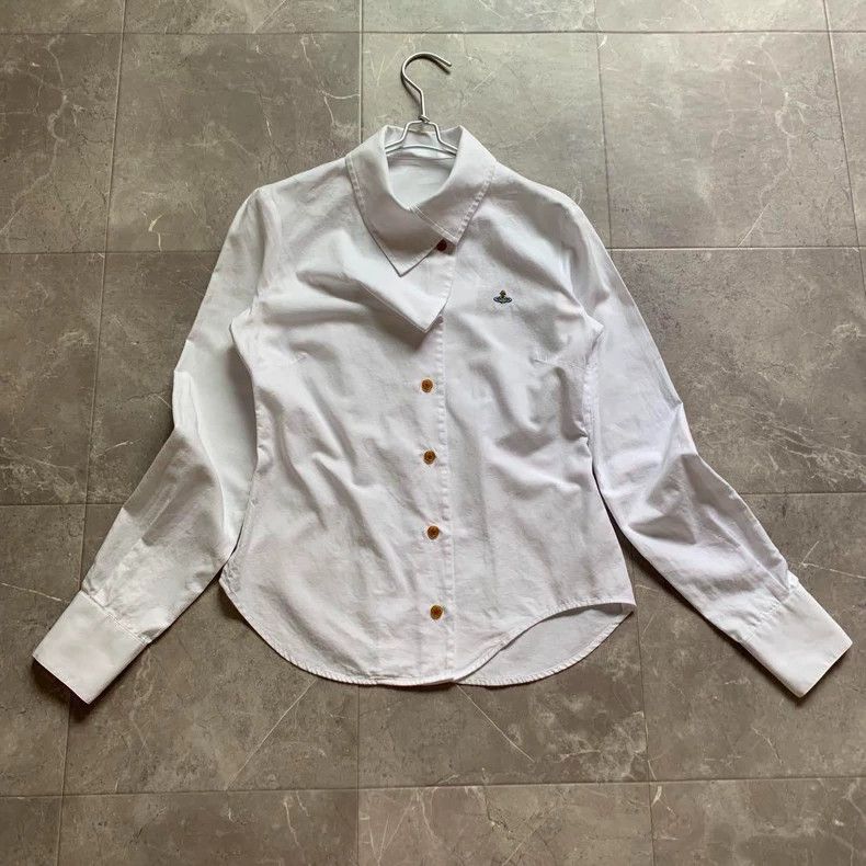 Vivienne Westwood Vivienne Westwood Shirt with asymmetrical front design Size XS / US 0-2 / IT 36-38 - 1 Thumbnail