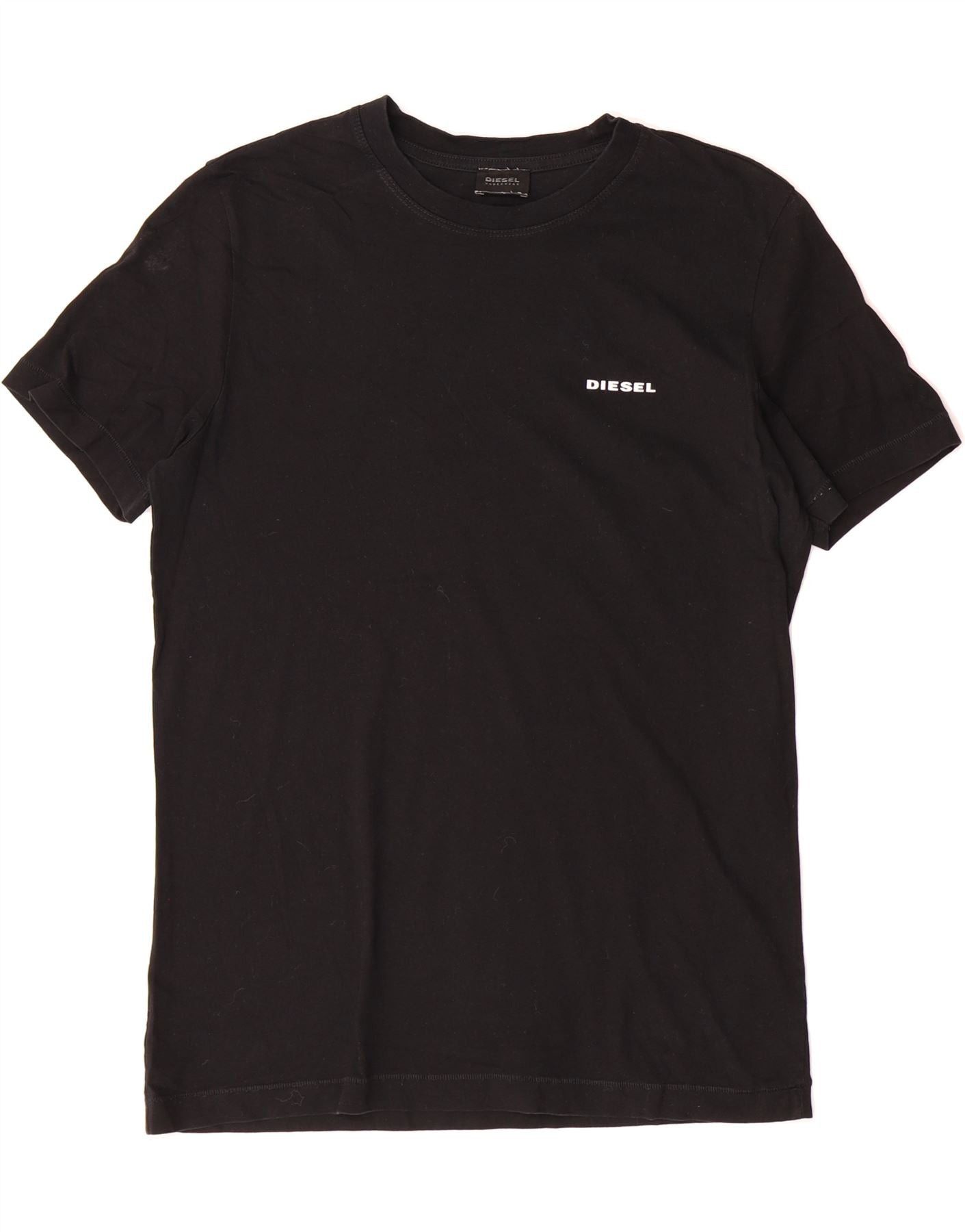 Diesel Mens T-Shirt Top Small Black Size US S / EU 44-46 / 1 - 1 Thumbnail