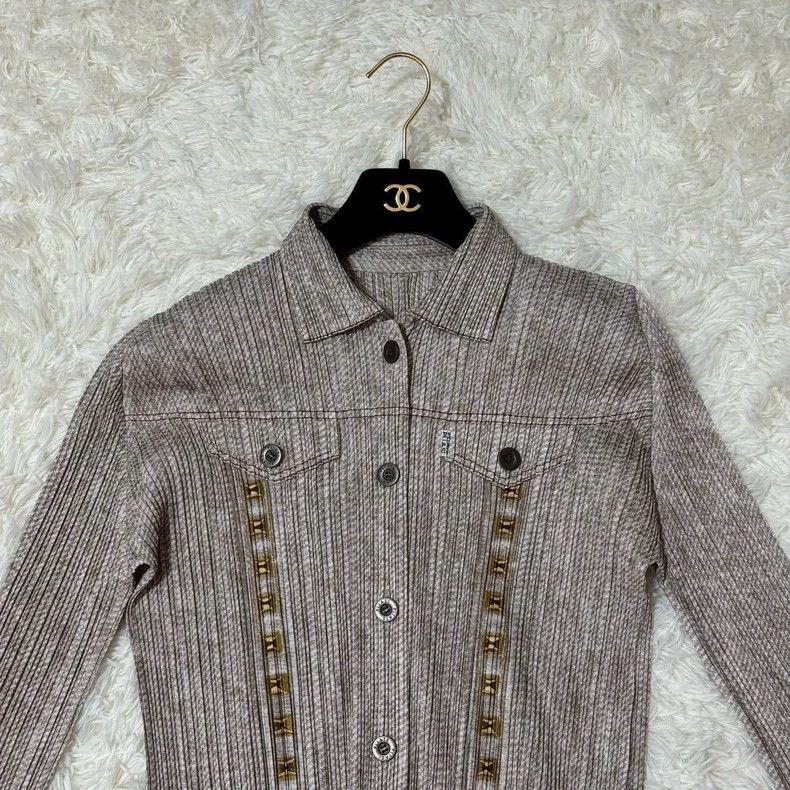 Issey Miyake Issey Miyake size:3 Grey pleated coat Size XS / US 0-2 / IT 36-38 - 2 Thumbnail