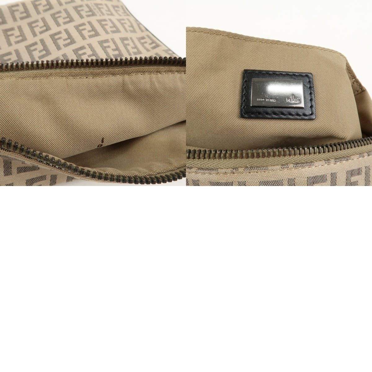 Fendi Fendi Zucchino Crossbody Bag Beige Size ONE SIZE - 8 Thumbnail