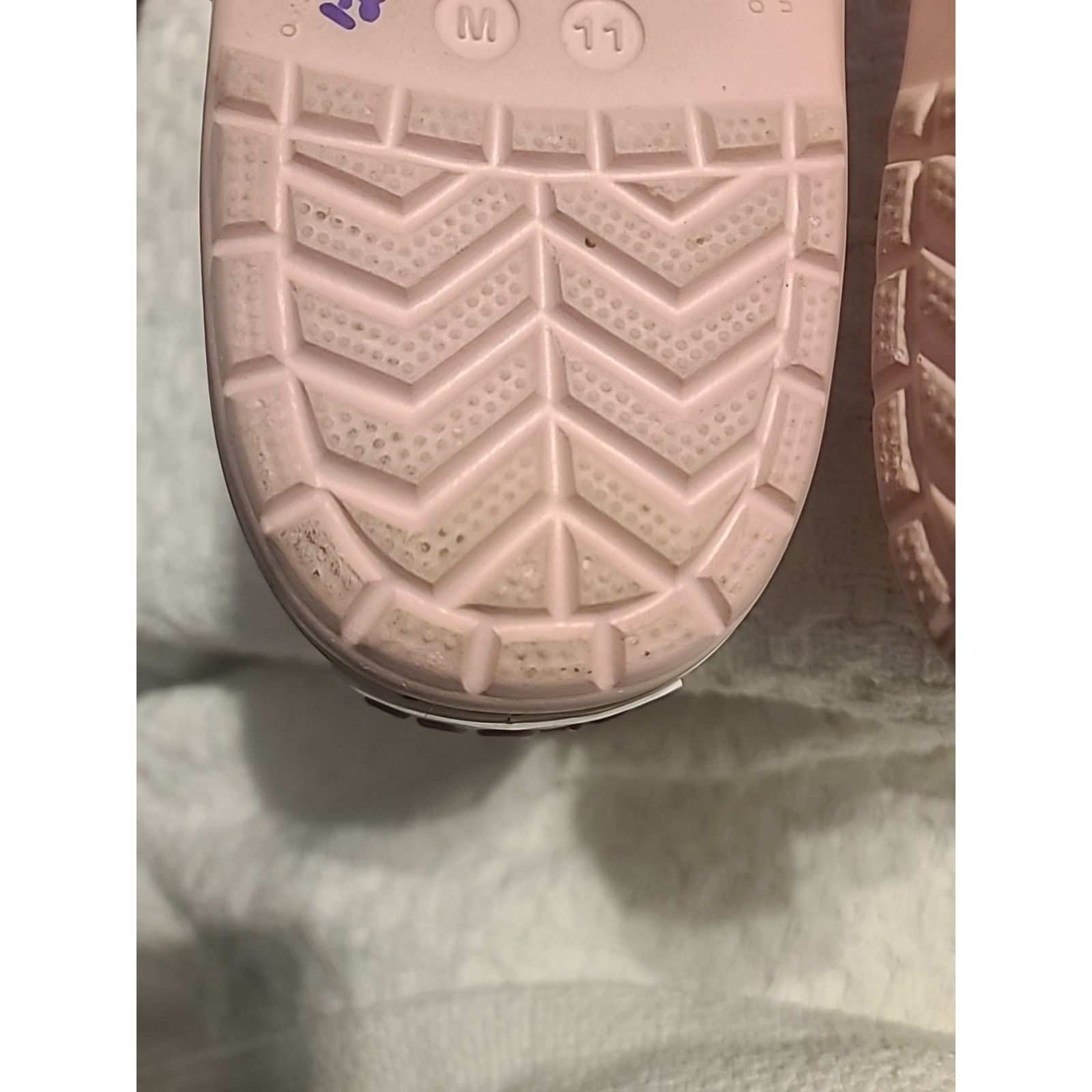Crocs Crocs Unisex Croc Clog - Pearl Pink/Wild Orchid Men's 11 Size US 11 / IT 41 - 12 Thumbnail