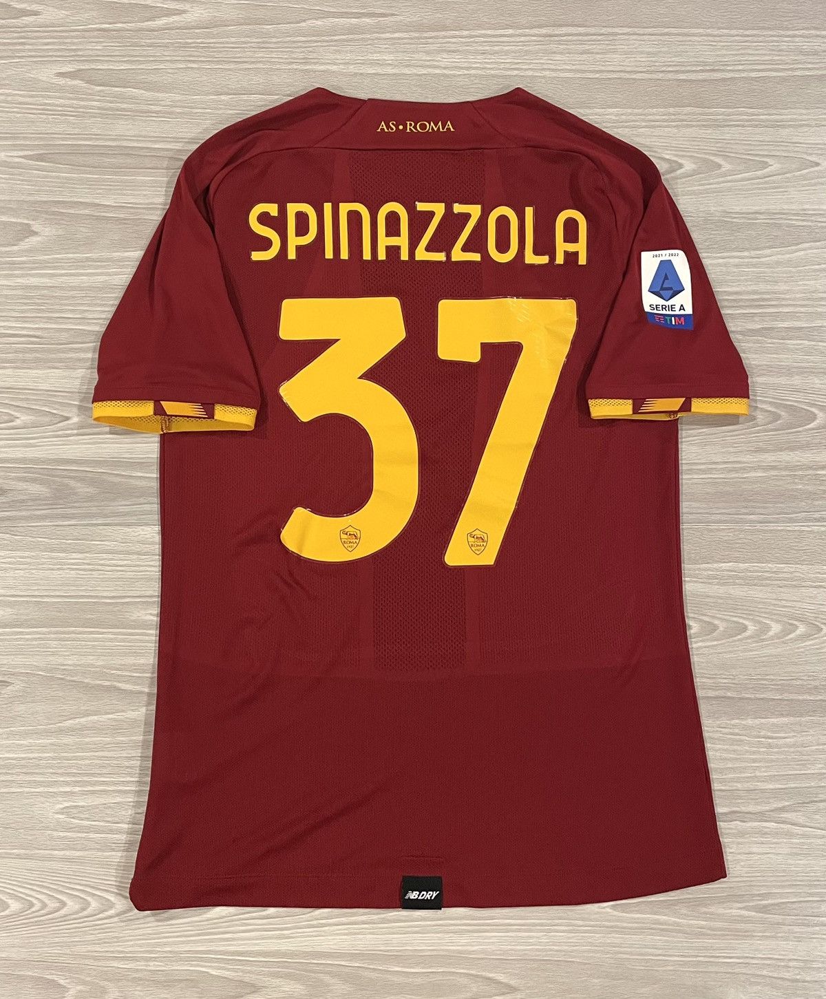 Men's New Balance popular AC Roma FC 2021/22 Away Soccer Jersey XL