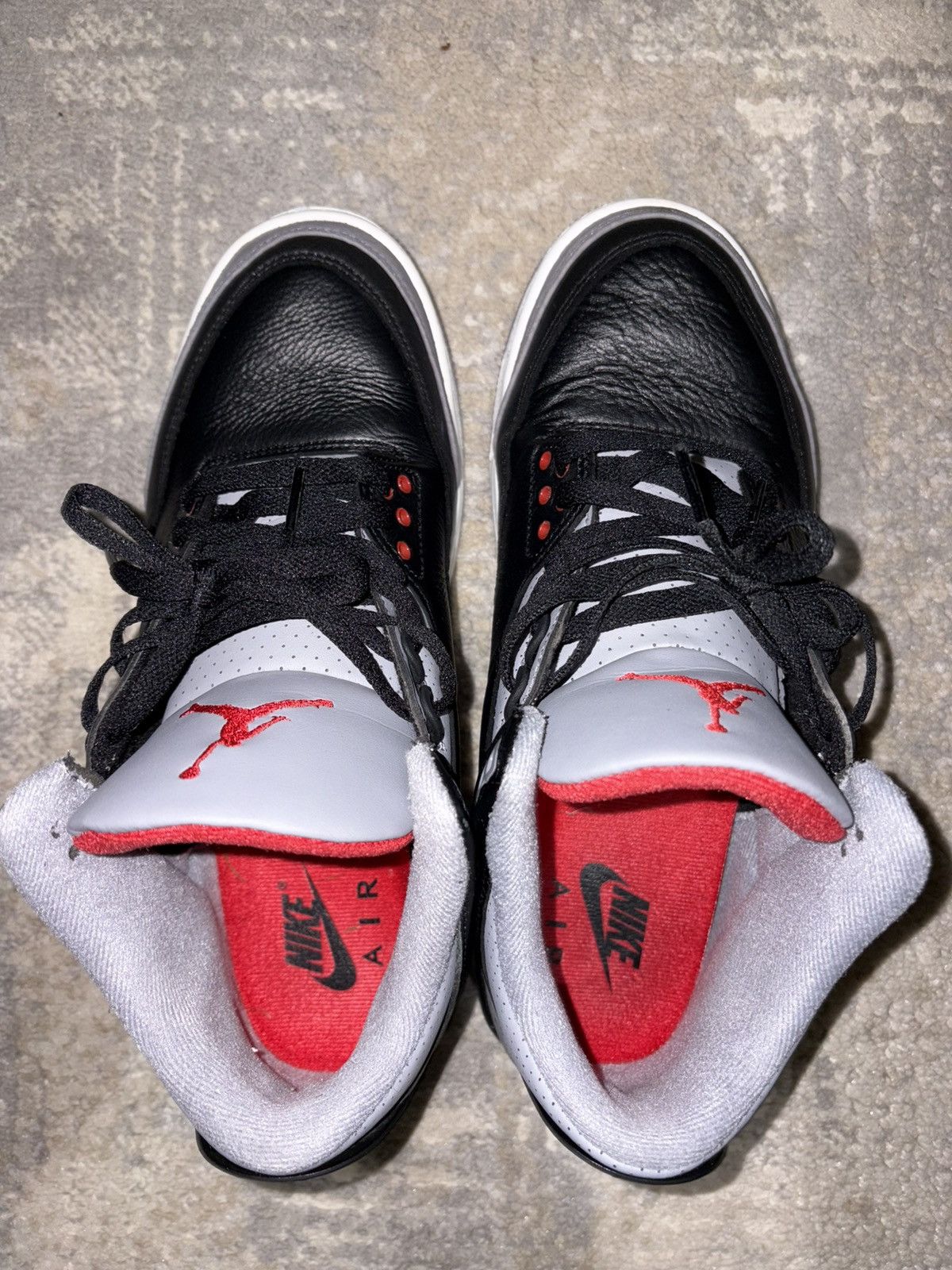 Nike Nike Jordan 3 ‘Black Cement’ Reimagined 2024 Size US 9.5 / EU 42-43 - 4 Thumbnail