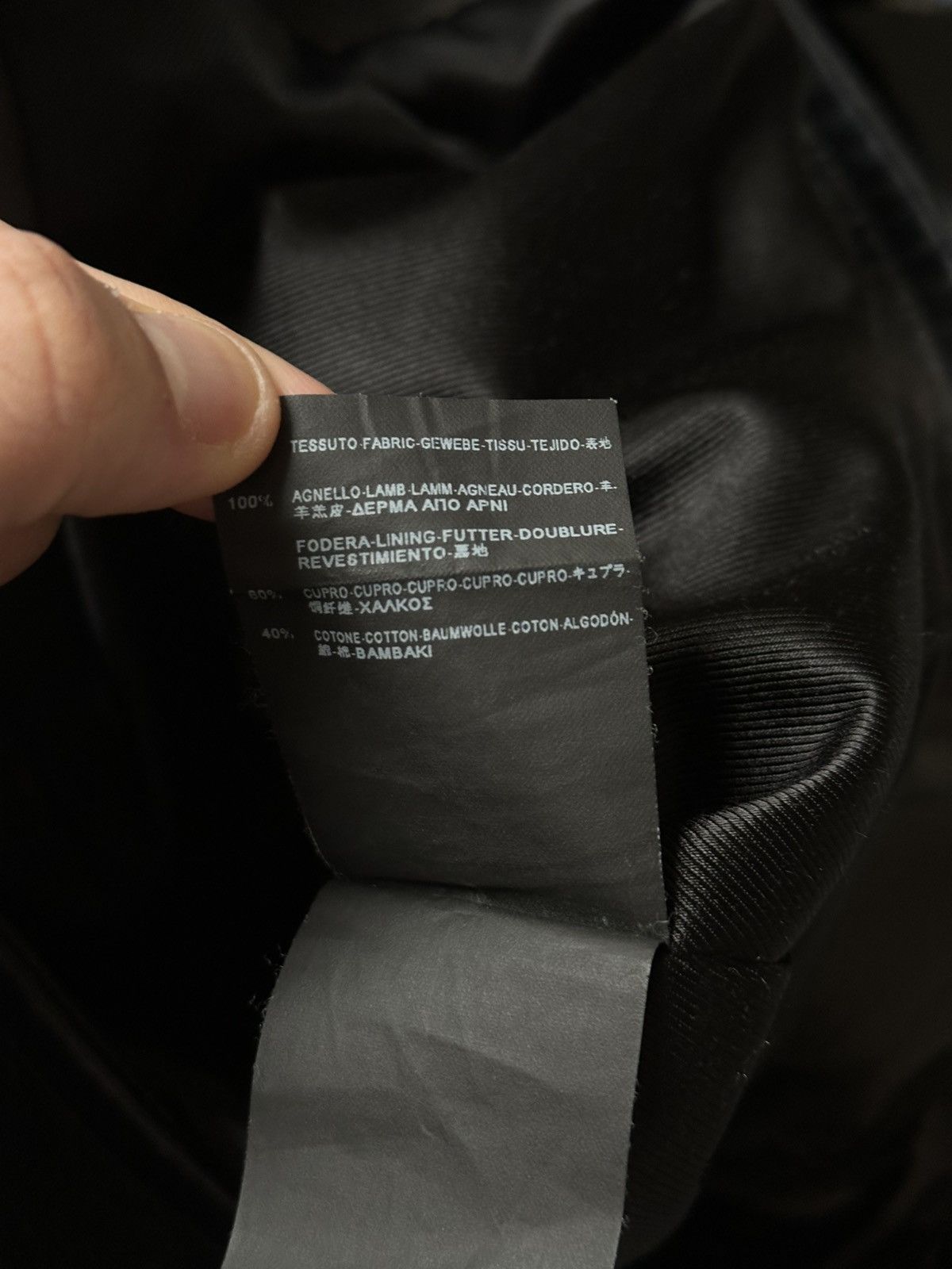 Hedi Slimane × Saint Laurent Paris [50] 2015 Black L01 lambskin leather jacket Size US M / EU 48-50 / 2 - 14 Thumbnail