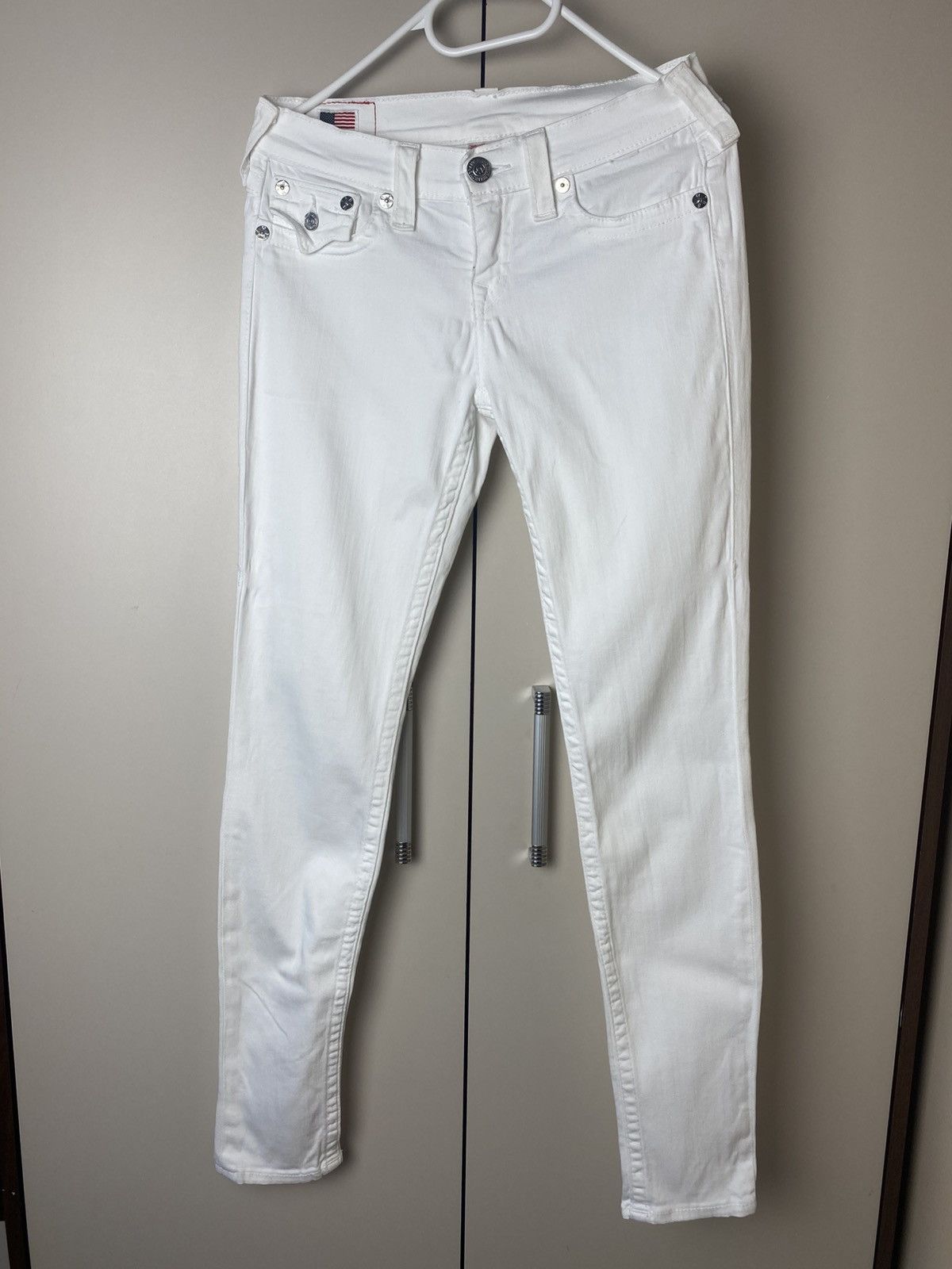 True Religion Vintage True Religion Misty Skinny Denim Jeans Y2k Low Rise Size 27" / US 4 / IT 40 - 5 Thumbnail