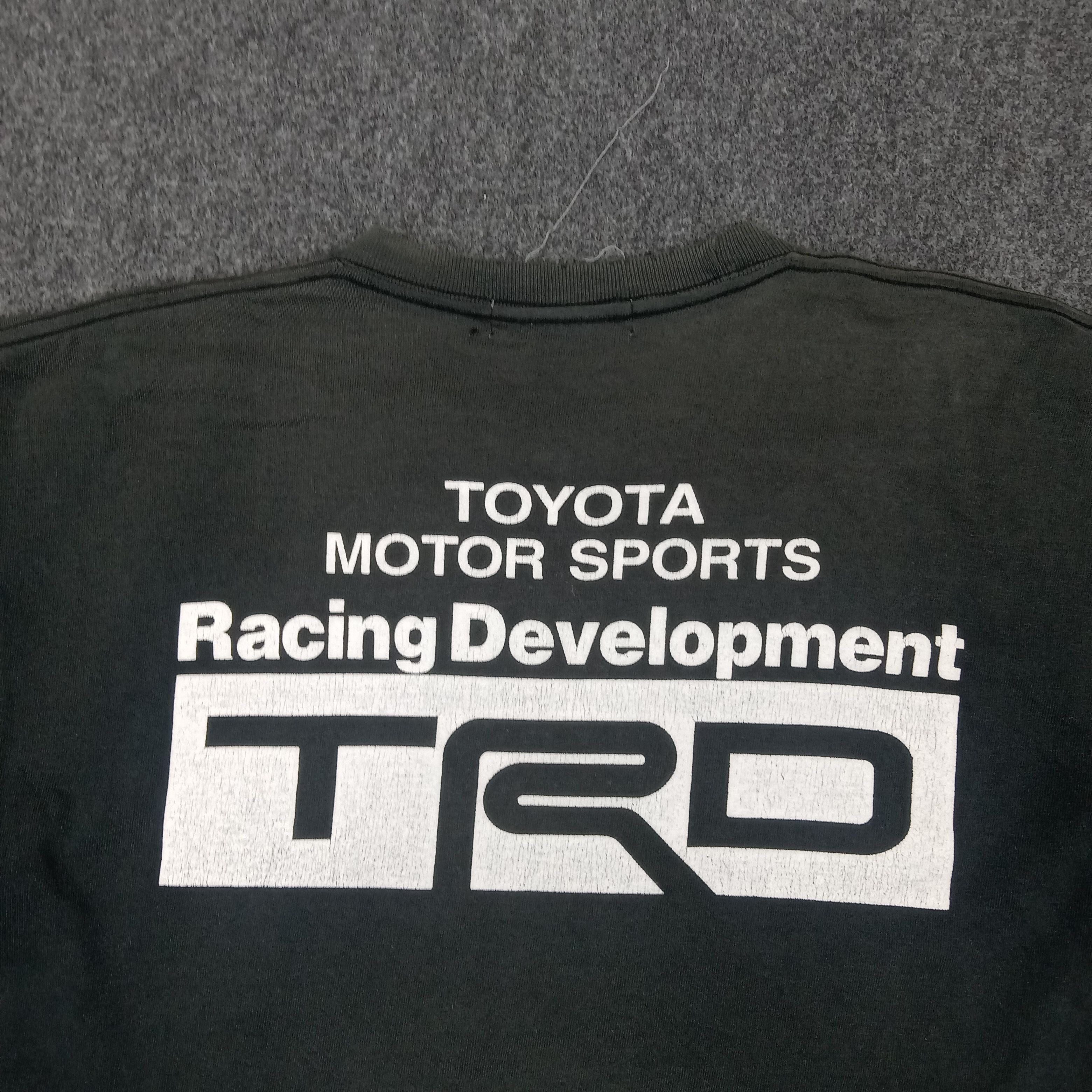 Japanese Brand × Vintage TRD Toyota Japanese Racing Team Tshirt Size US L / EU 52-54 / 3 - 2 Thumbnail