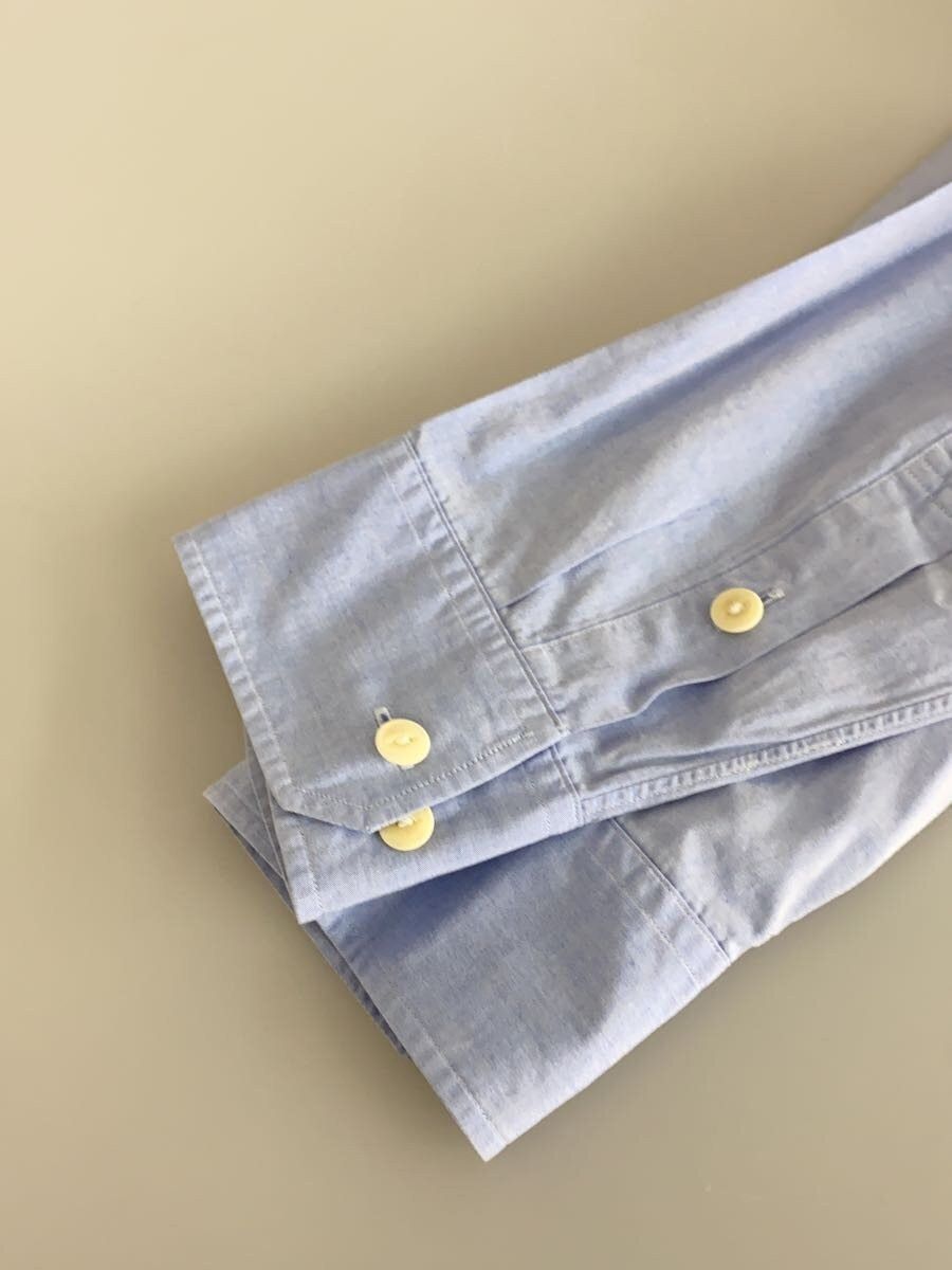 Visvim Blue Cotton Long Sleeve Shirt Size US M / EU 48-50 / 2 - 4 Thumbnail