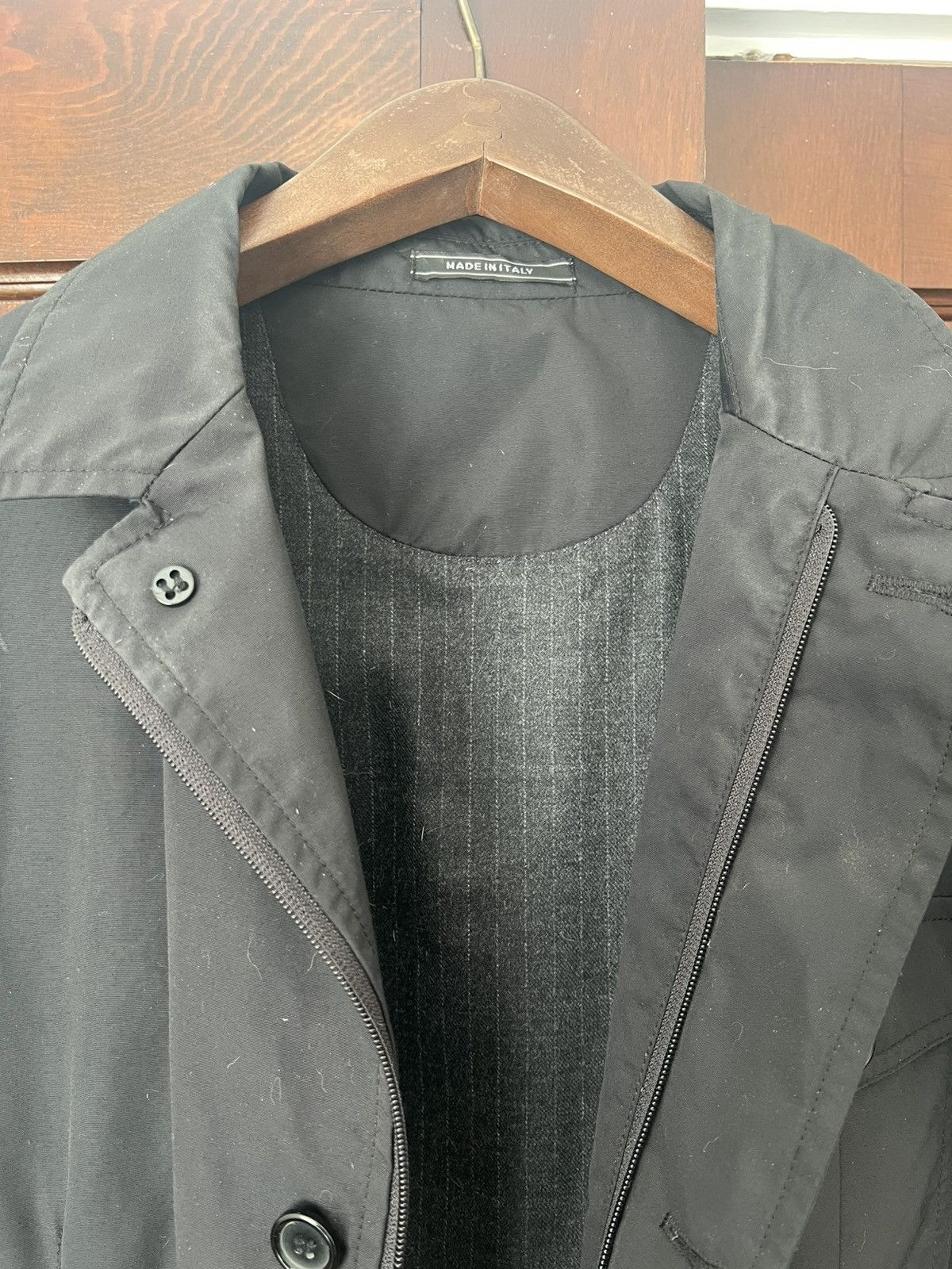 Saks Fifth Avenue Italian made nylon/wool jacket Size US S / EU 44-46 / 1 - 2 Thumbnail
