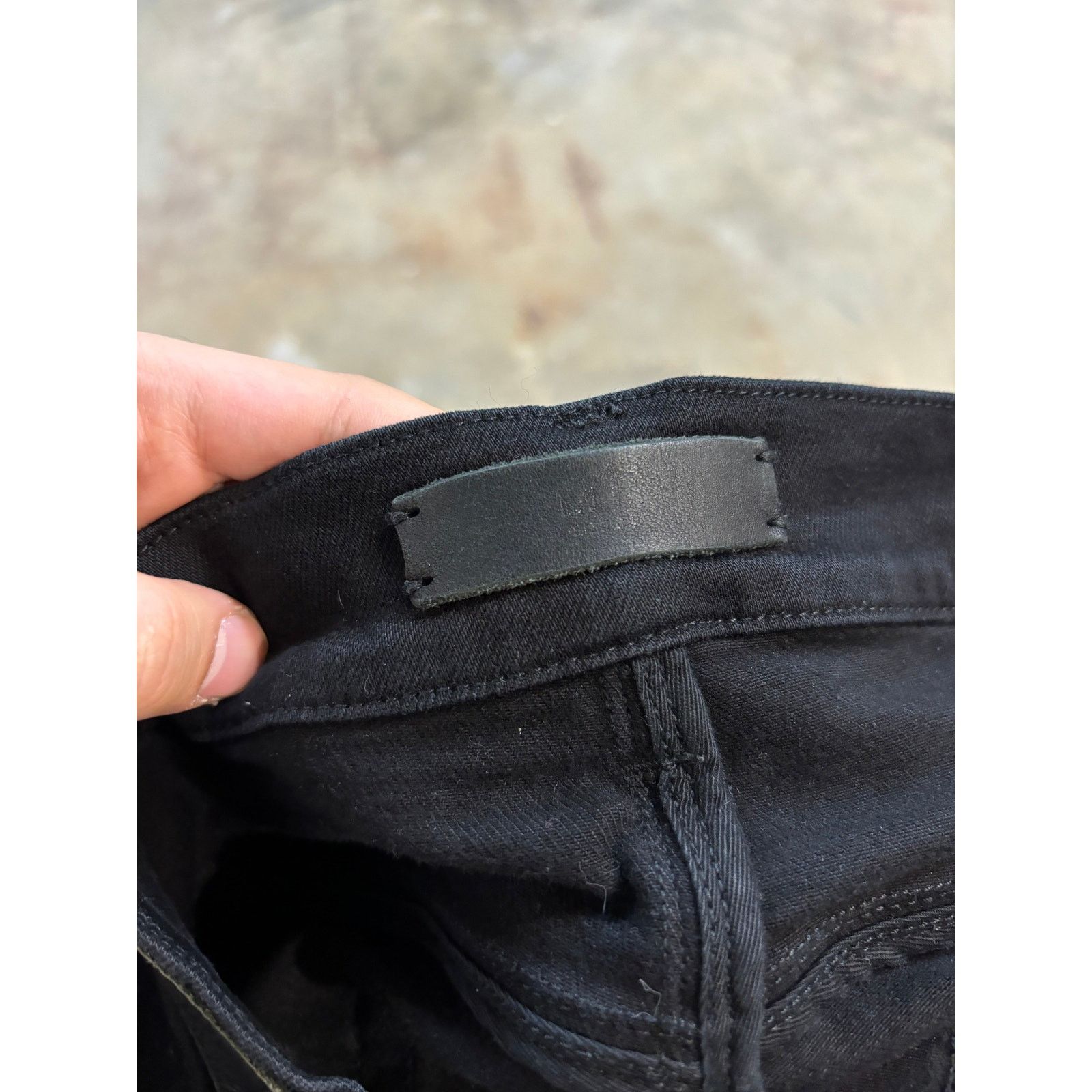 Amiri Amiri MX1 Black Aloha Patch (Missing Button) Used 34 Size US 34 / EU 50 - 3 Thumbnail