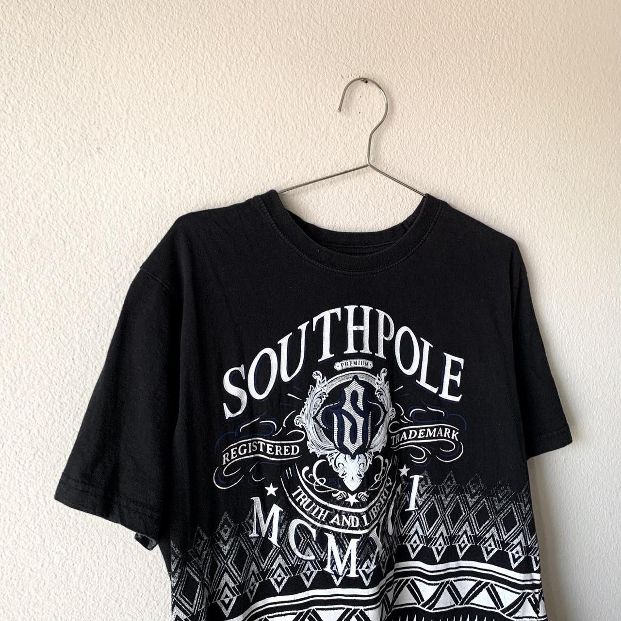Southpole Southpole like new black all over print tee shirt Size US XL / EU 56 / 4 - 2 Thumbnail