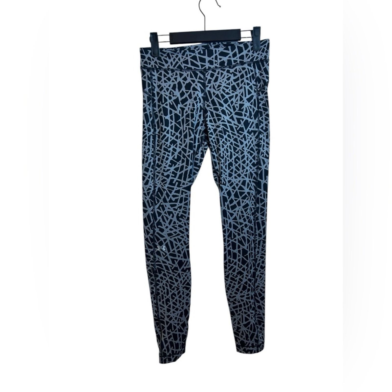Under Armour Under Armour Geometric Patterned Compression Leggings Size 30" / US 8 / IT 44 - 1 Thumbnail