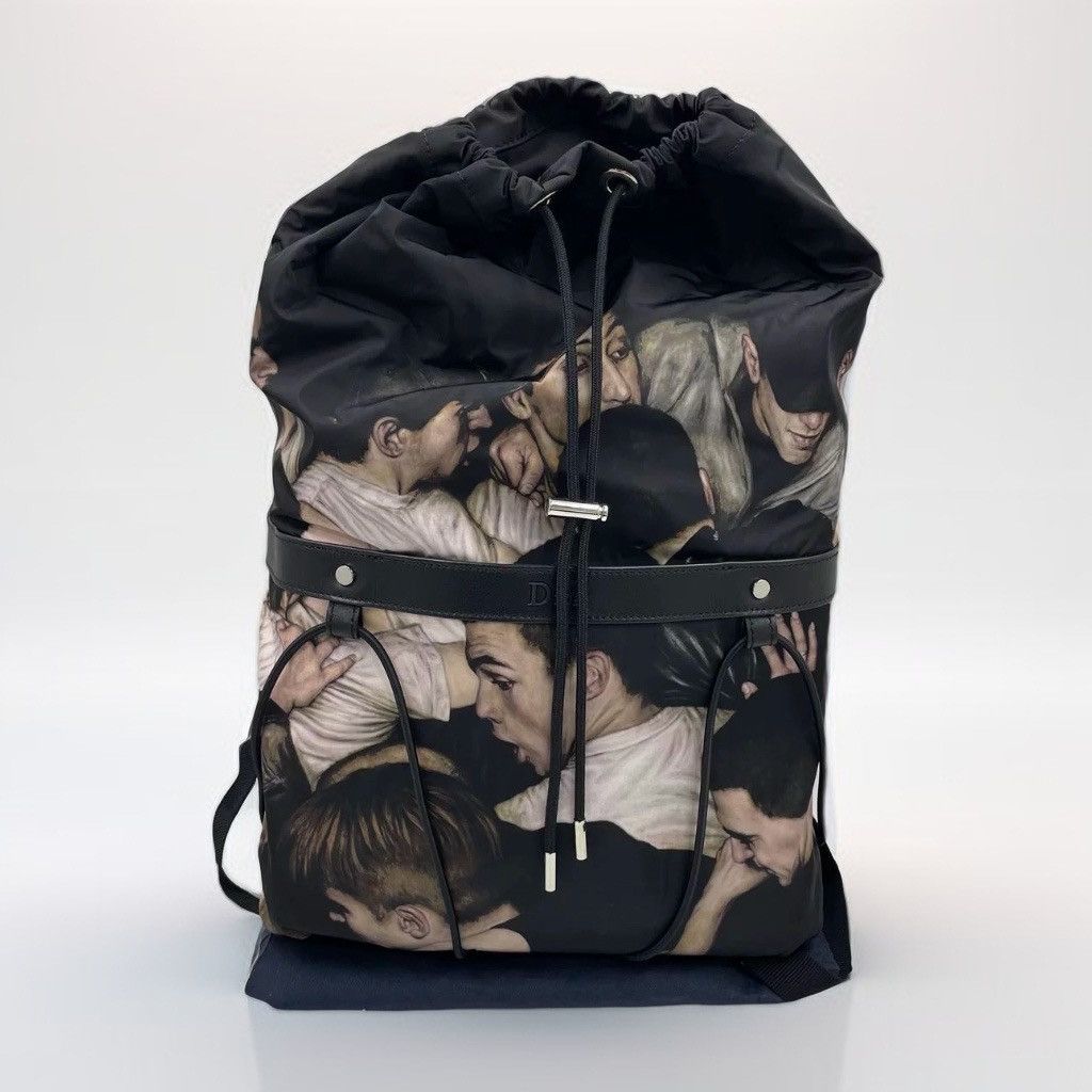 Dior Homme 17FW Dan Witz Mosh Pit Backpack