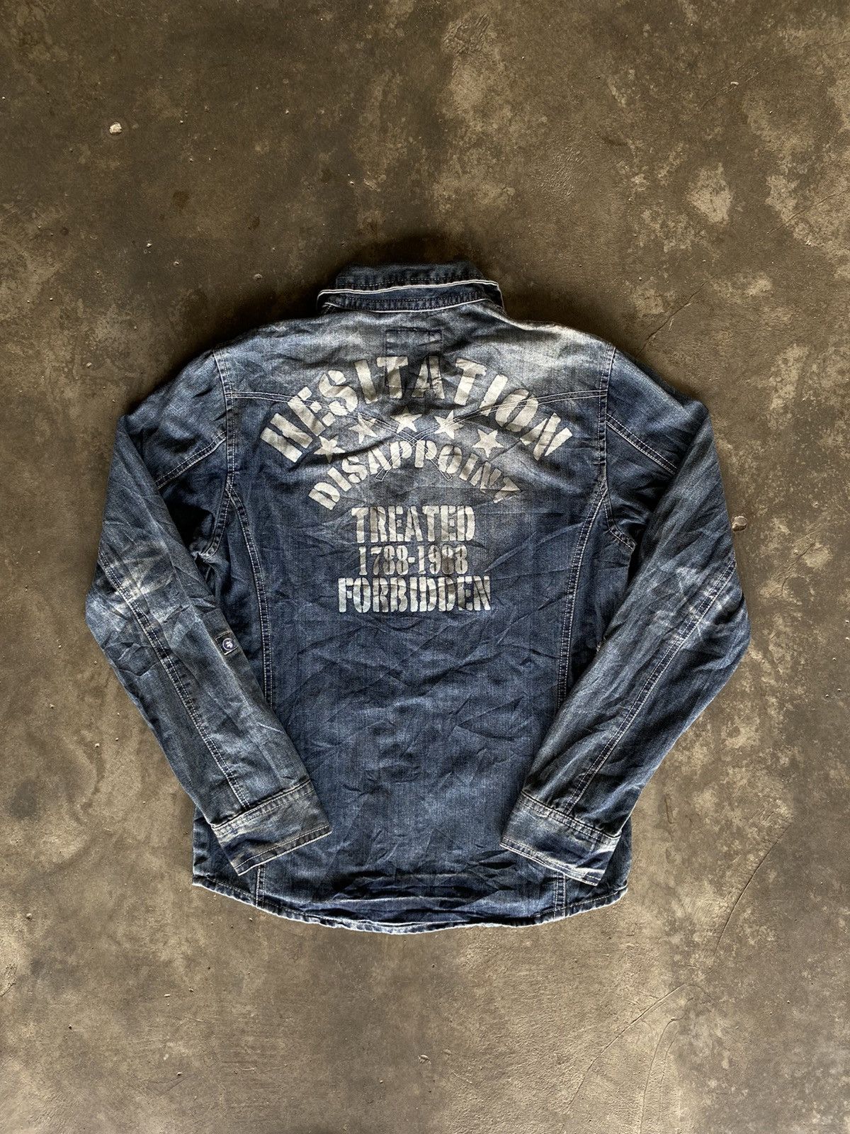 In The Attic IN THE ATTIC DENIM IFSIXWASNINE SHIRT Size US M / EU 48-50 / 2 - 1 Thumbnail