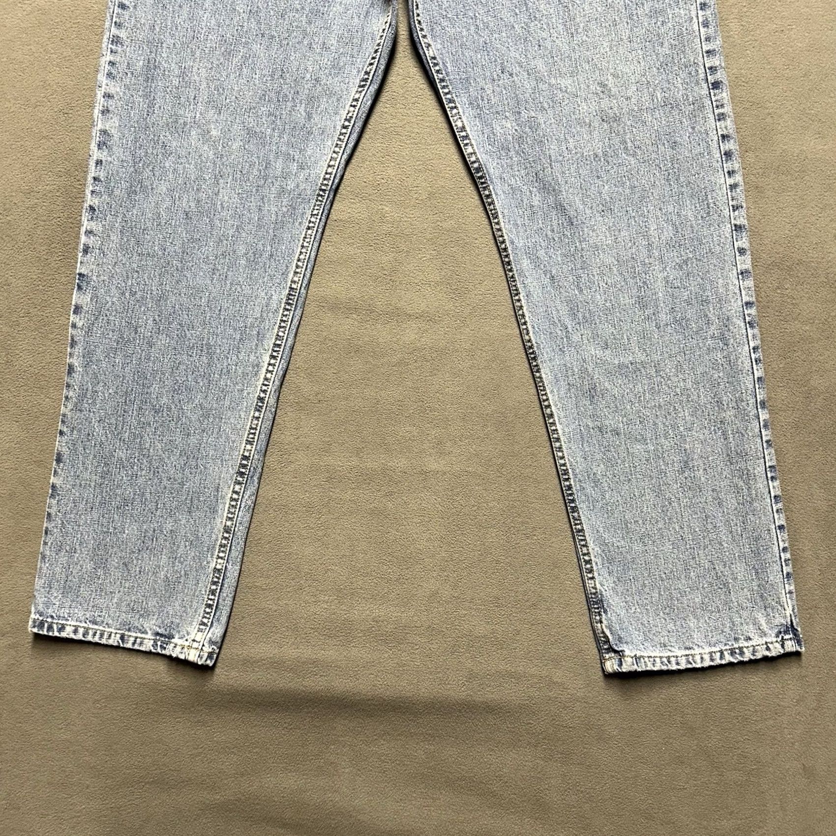 Polo Ralph Lauren VINTAGE Jeans Mens 36 Blue Ralph Lauren 36x32 36x31 Classic Relaxed Fit Tapered EUC Size US 36 / EU 52 - 5 Thumbnail