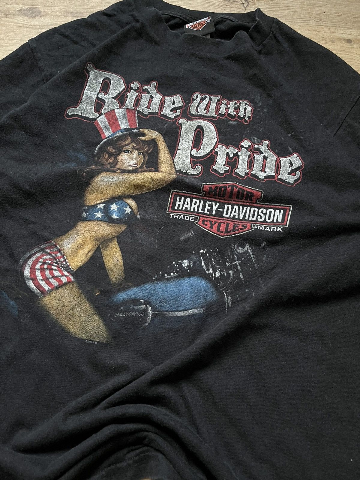 Harley Davidson Harley Davidson big logo t shirt Size US L / EU 52-54 / 3 - 2 Thumbnail