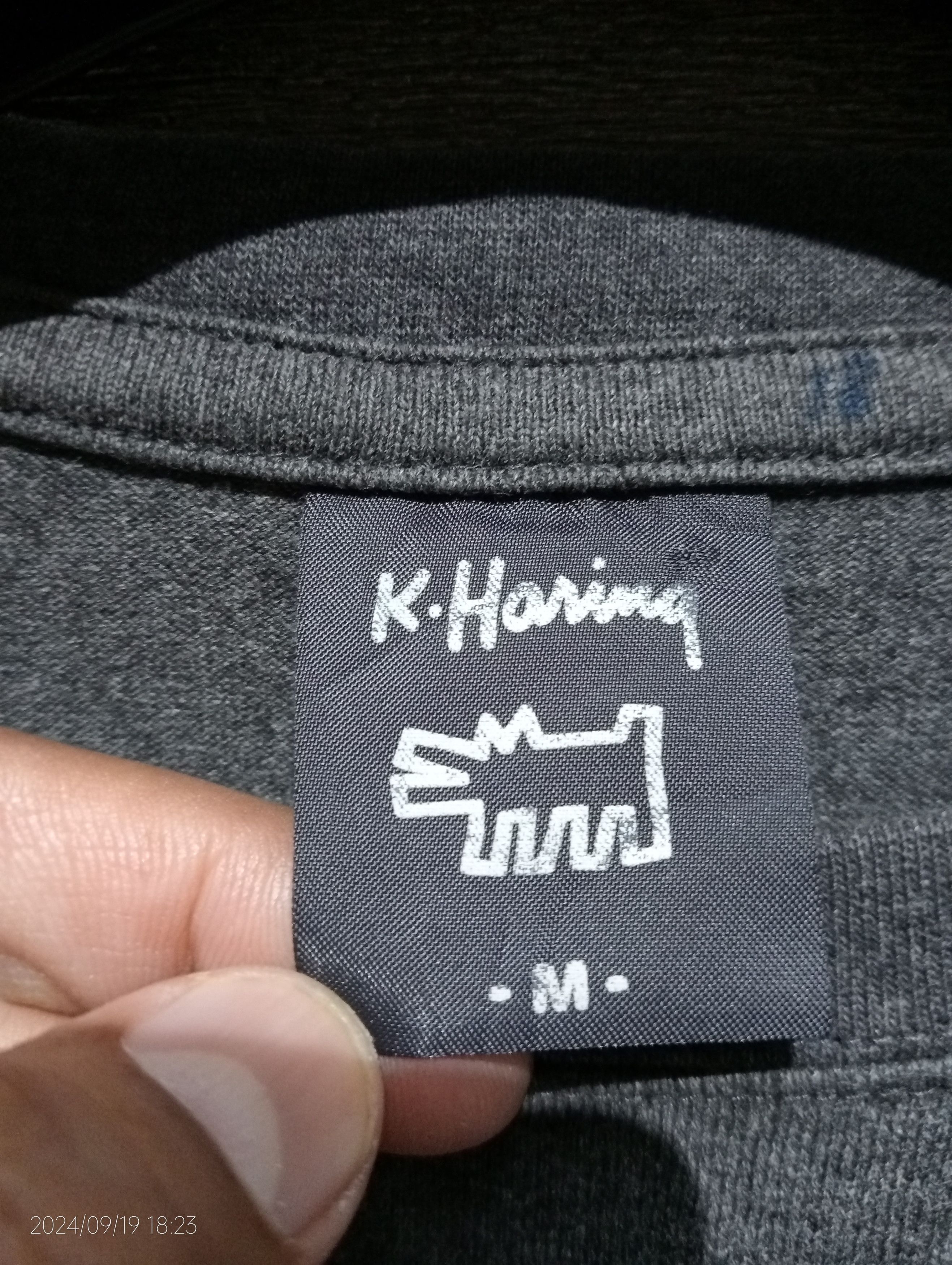 Keith Haring Vintage Keith Haring Long Sleeve Tshirt Size US M / EU 48-50 / 2 - 6 Thumbnail